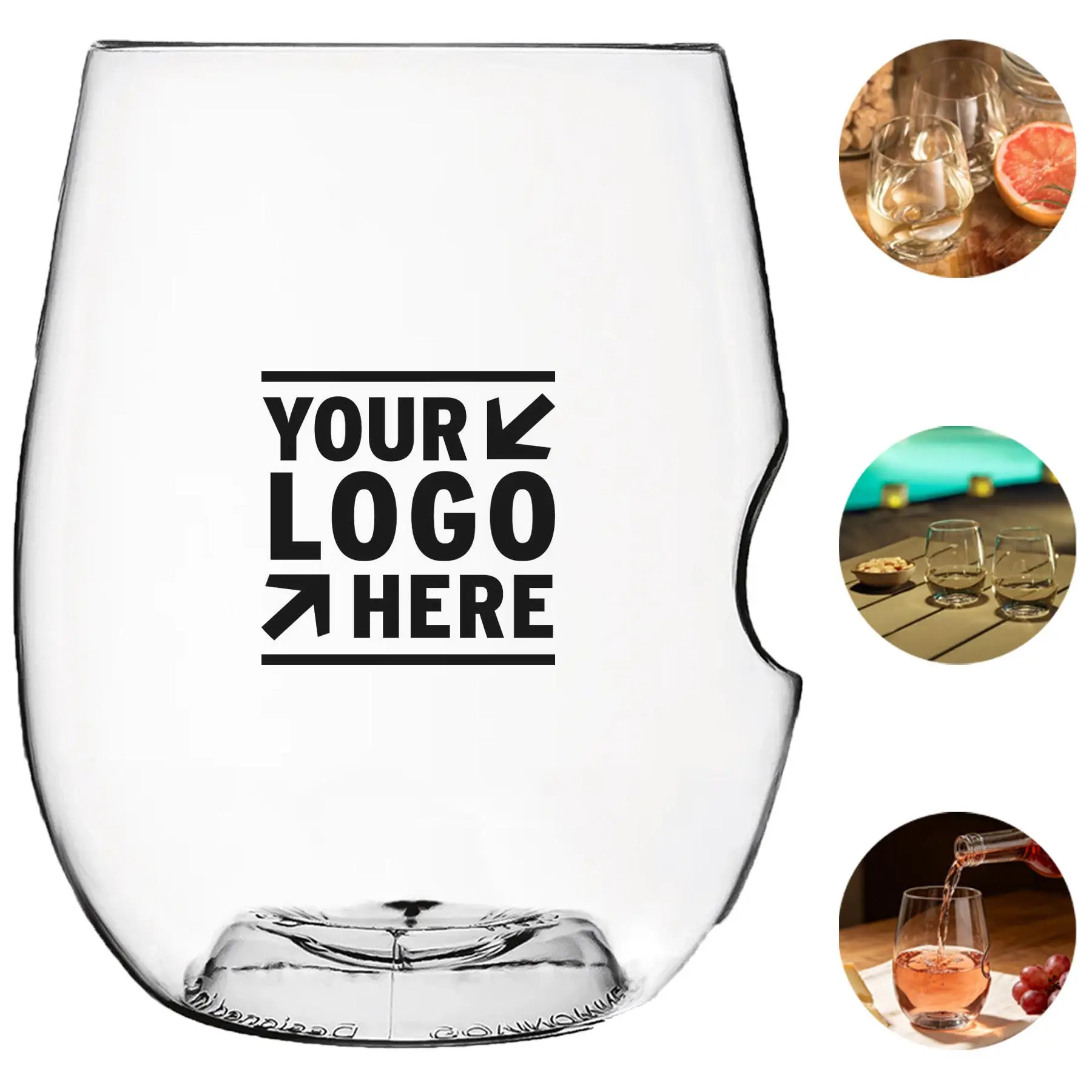 Premium Reusable Beverage Glass 2