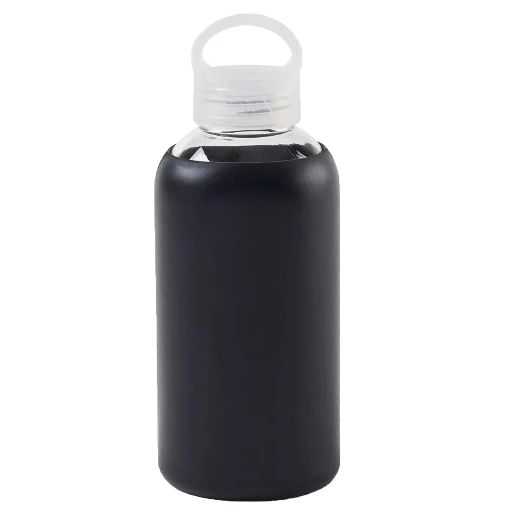 Clear Glass Water Bottle