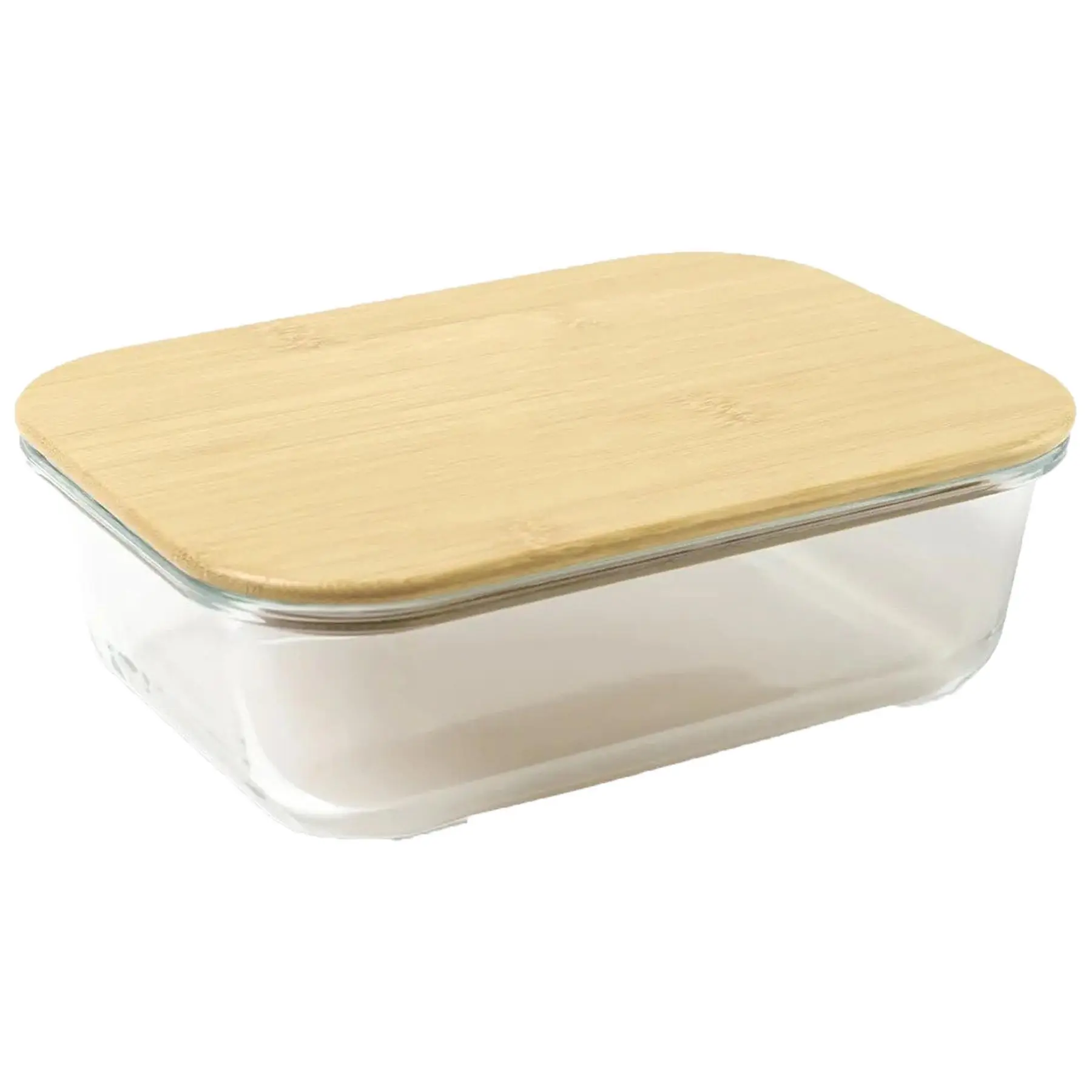 Eco-Friendly Bamboo Glass Container