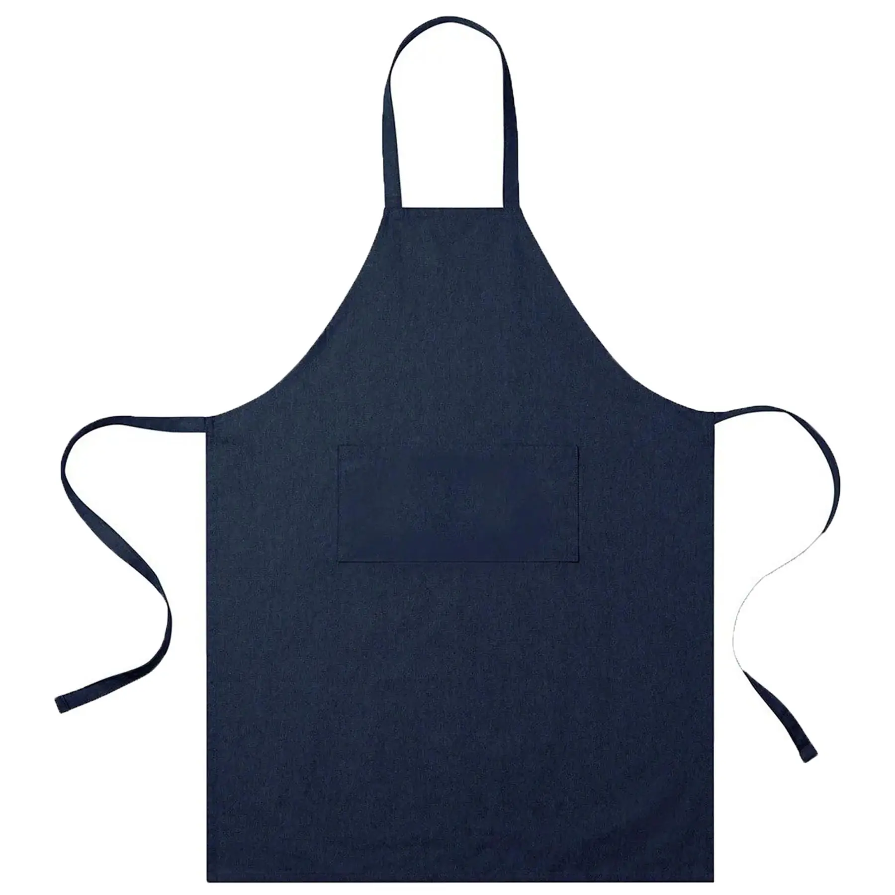 Eco-Friendly Cotton Apron with Pocket