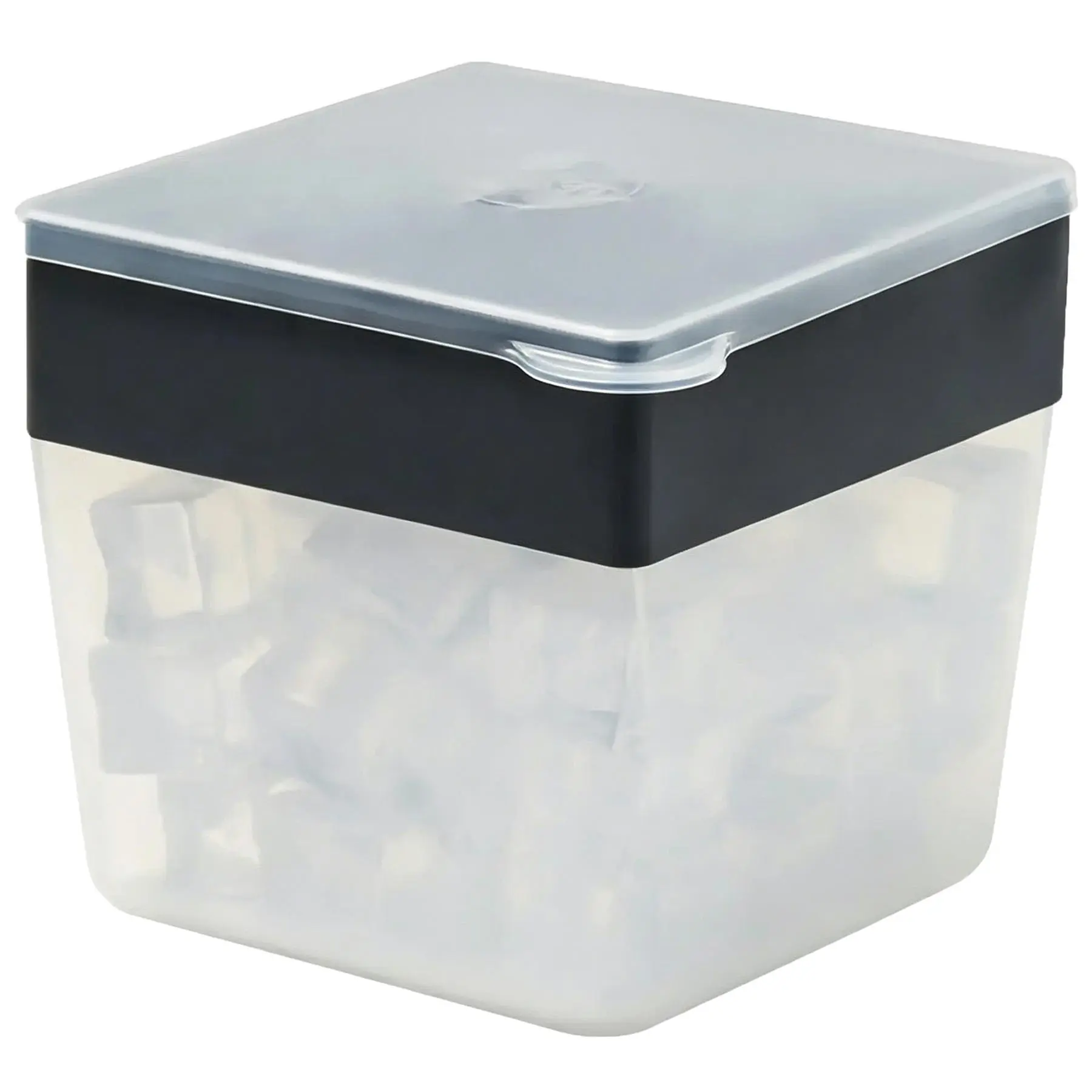 Compact Silicone Ice Cube Tray Set