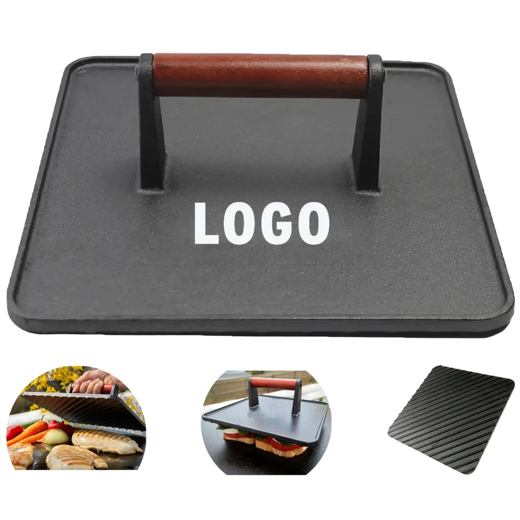 Premium Cast Iron Cooking Press 2