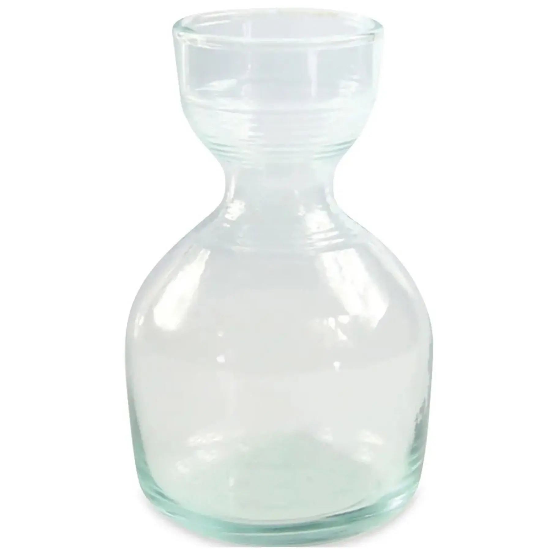 Eco-Artisan Reclaimed Glass Carafe