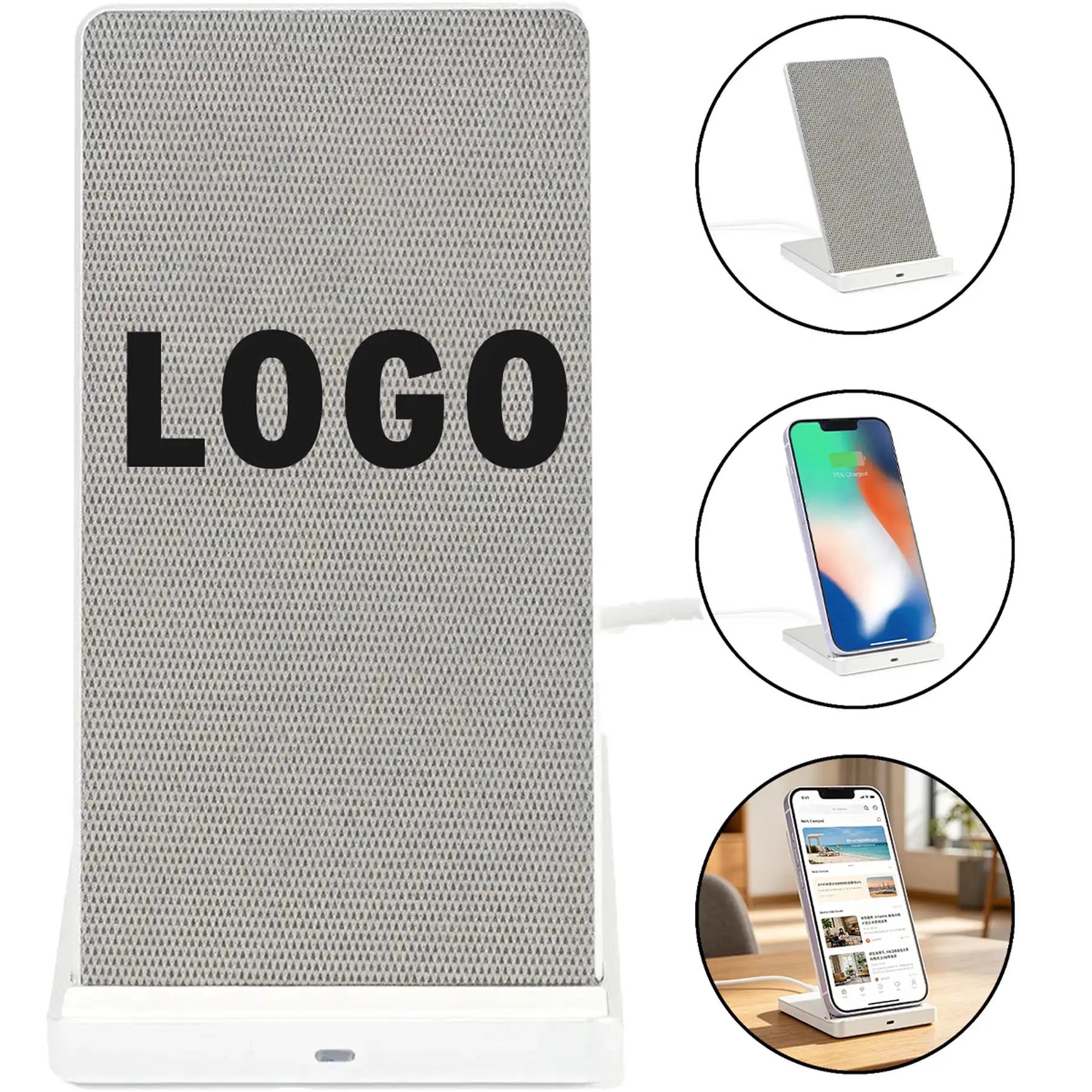 Auden Aluminum Wireless Charging Dock 2