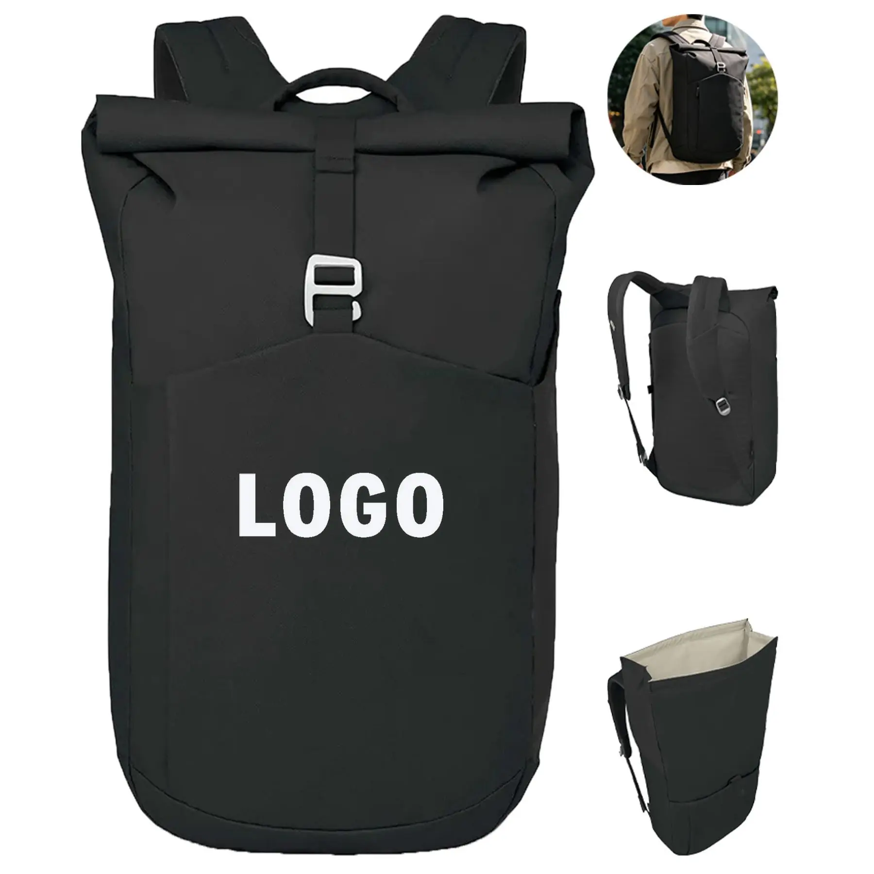 Urban Explorer Roll-Top Backpack 2