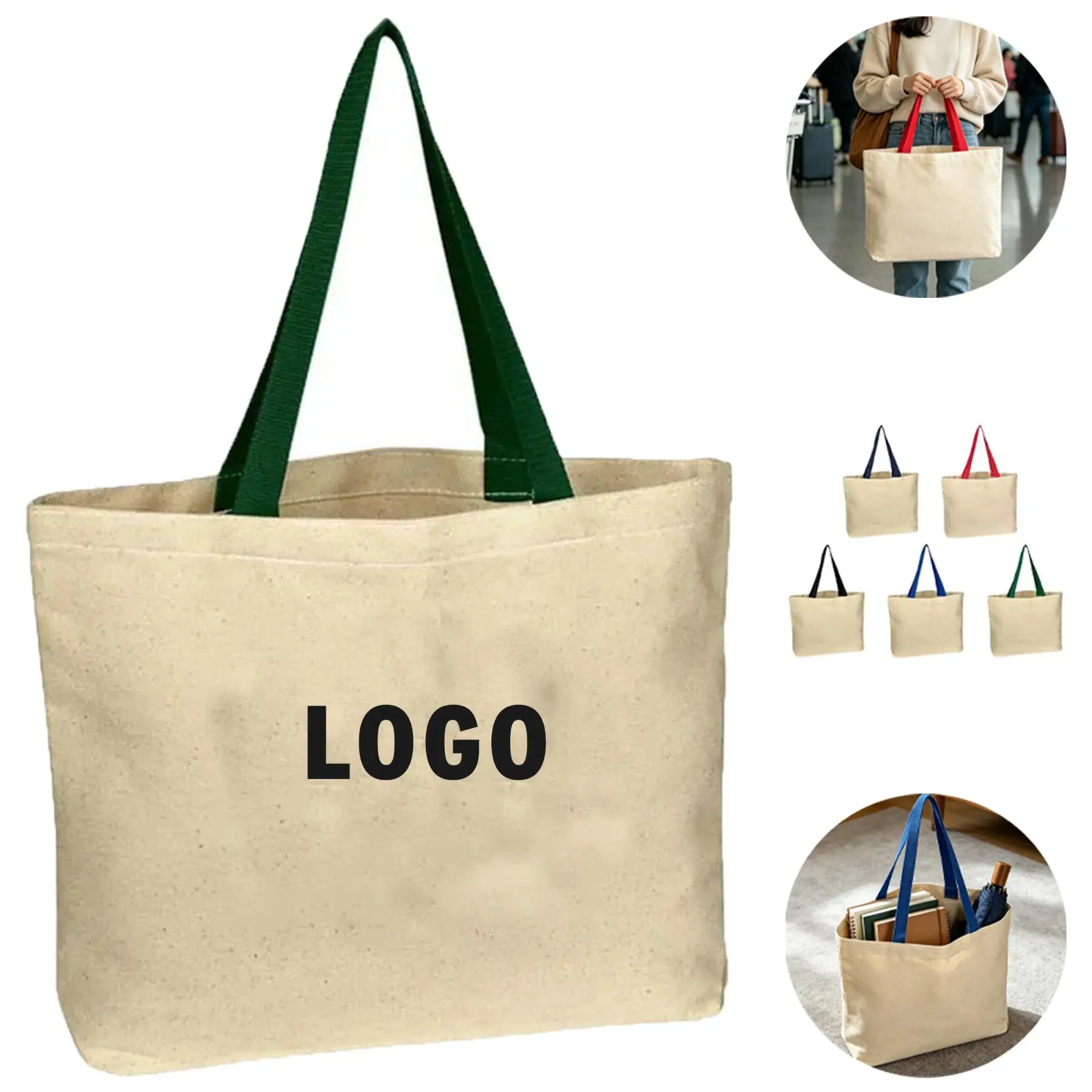 Eco-Friendly Canvas Carryall 2