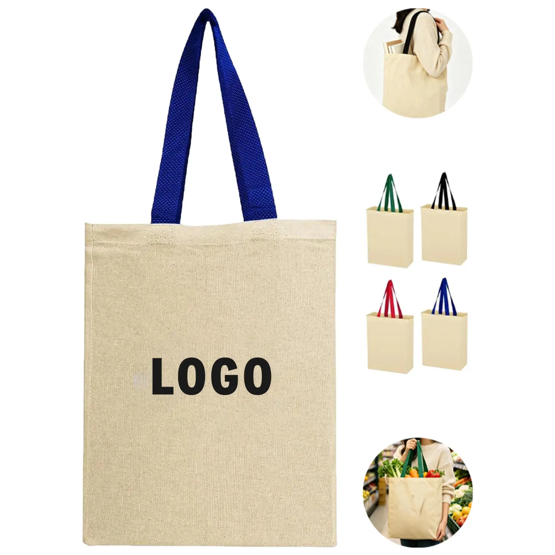 Eco-Friendly Canvas Shopping Bag 2