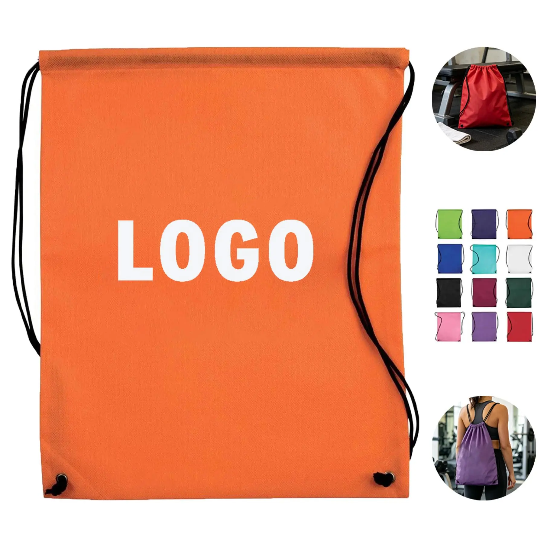 Adjustable Strap Cinch Bag 2