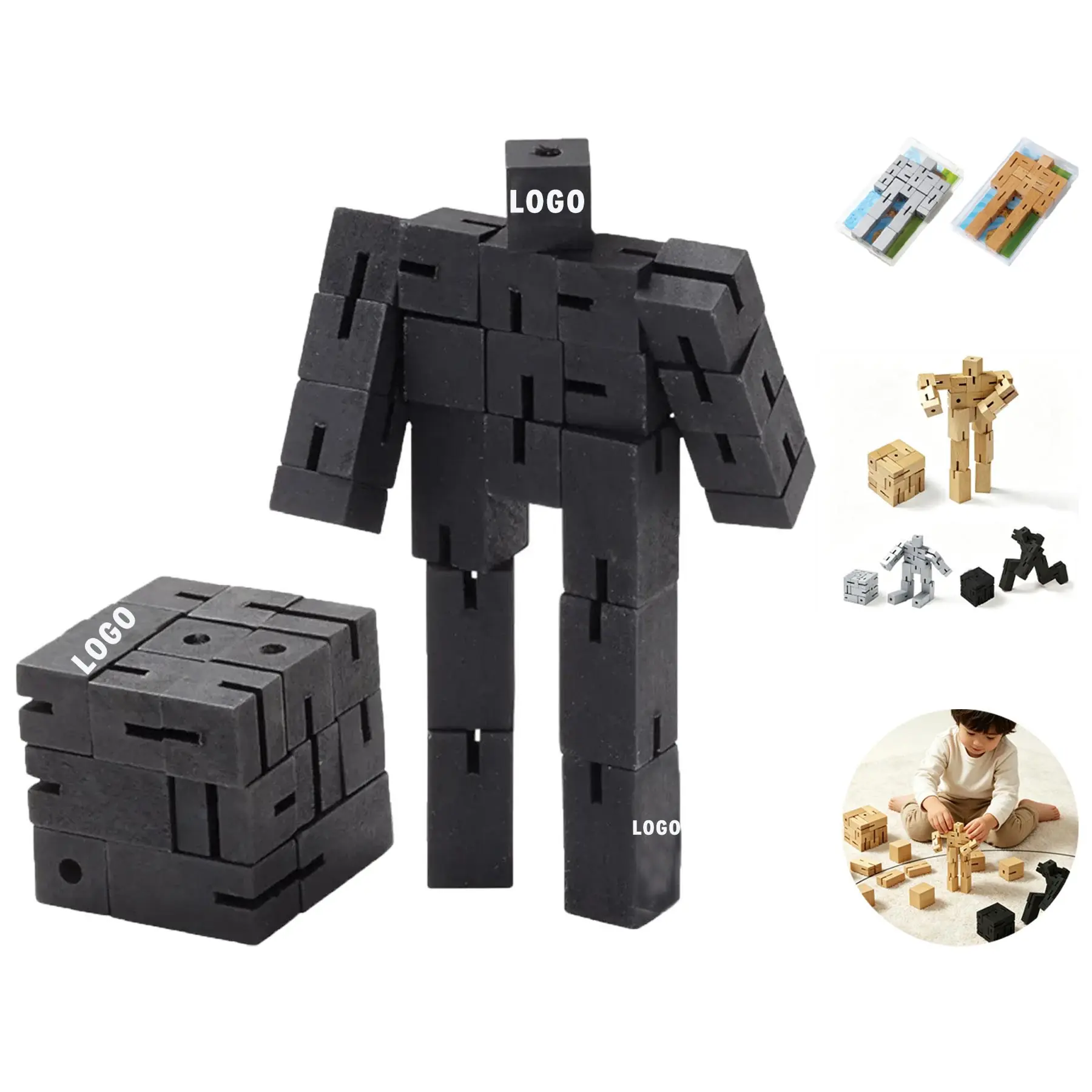 Transformable Robot Puzzle Cube 2