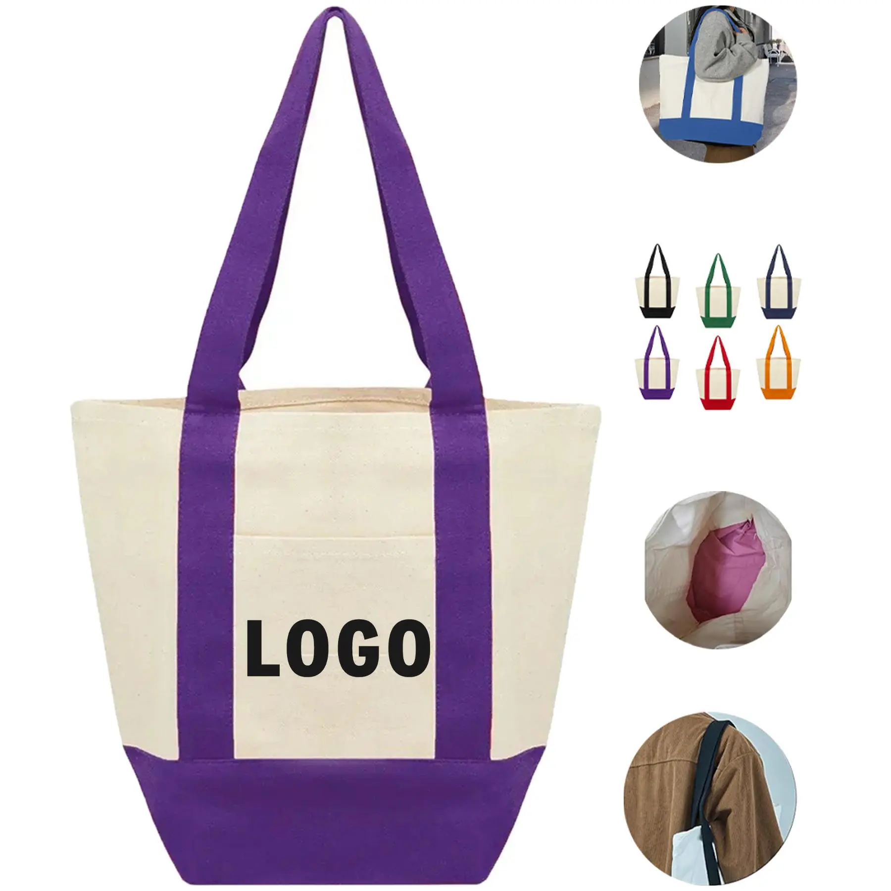 Eco-Friendly Cotton Canvas Tote Bag 2