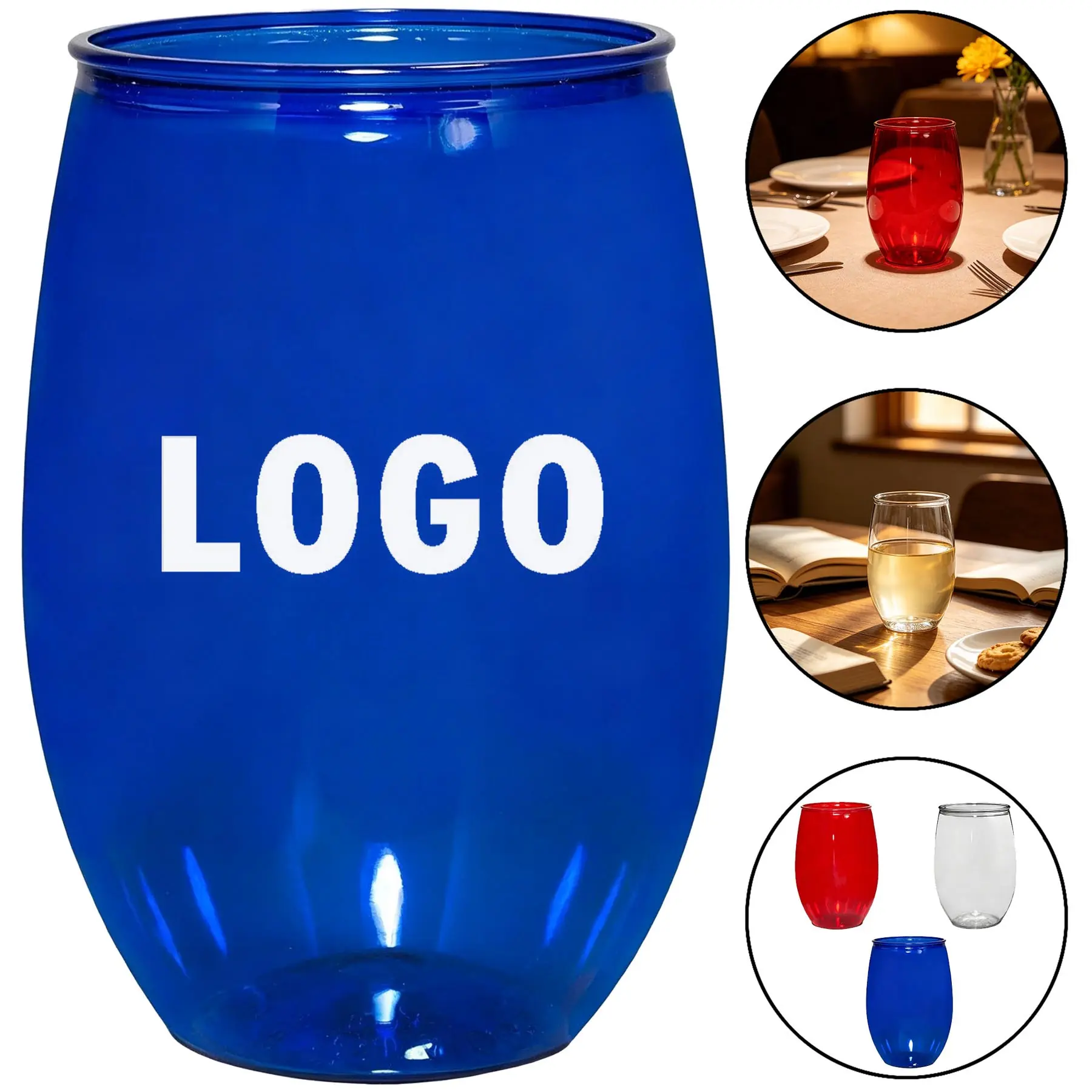 Stemless Wine Glass 2