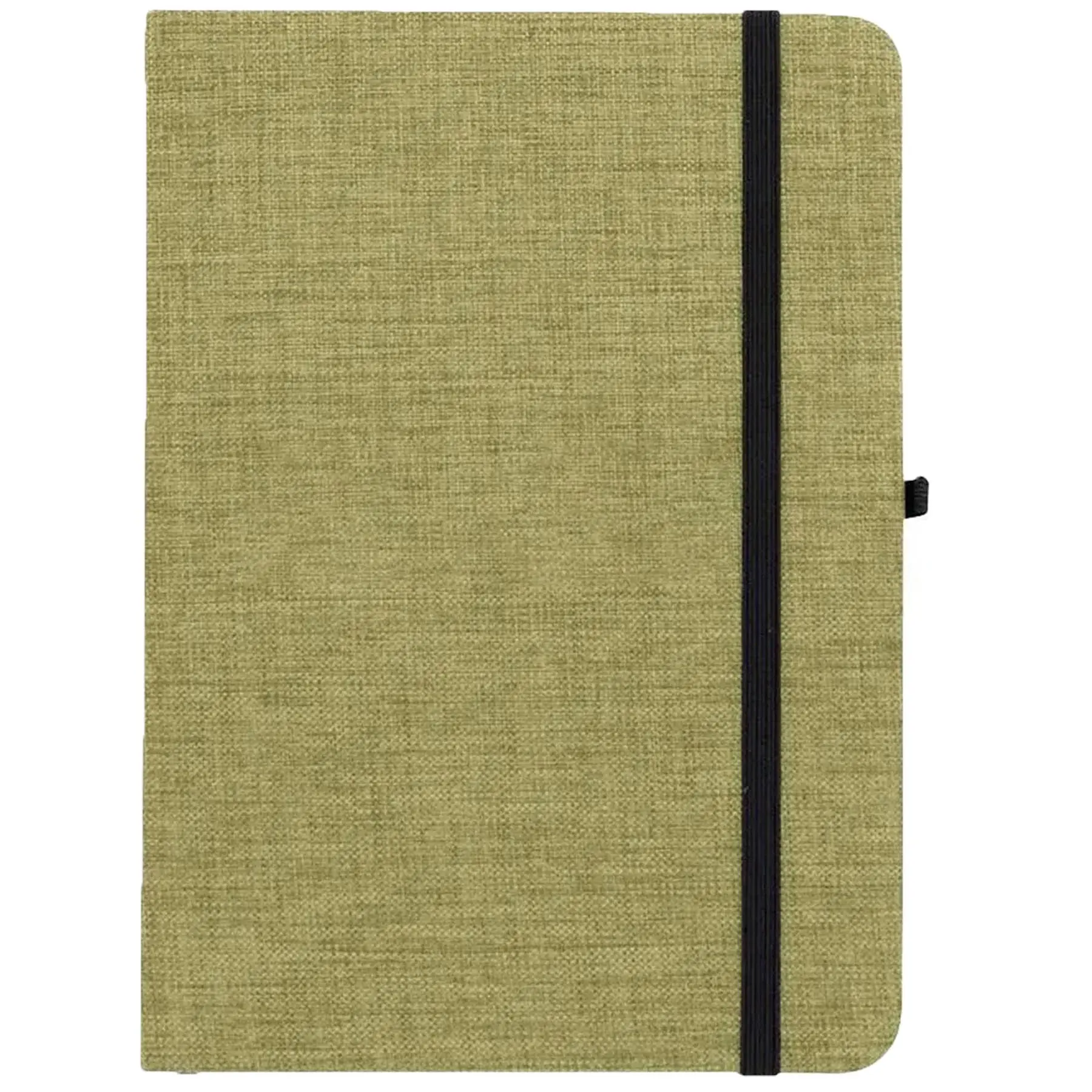 Eco-Friendly Textured Notebook with Pen Holder