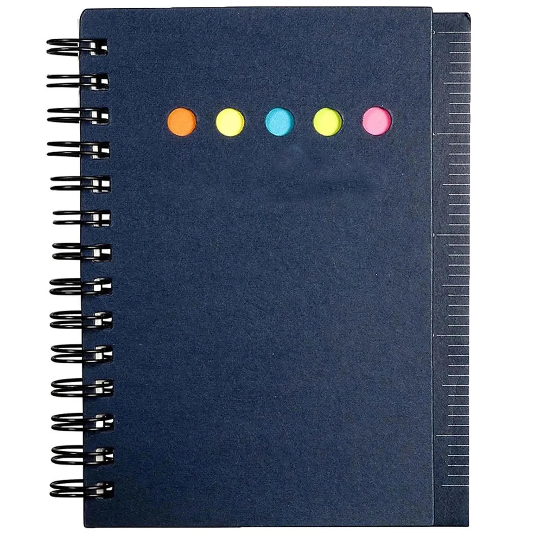 Adhesive Note Organizer with Measuring Edge