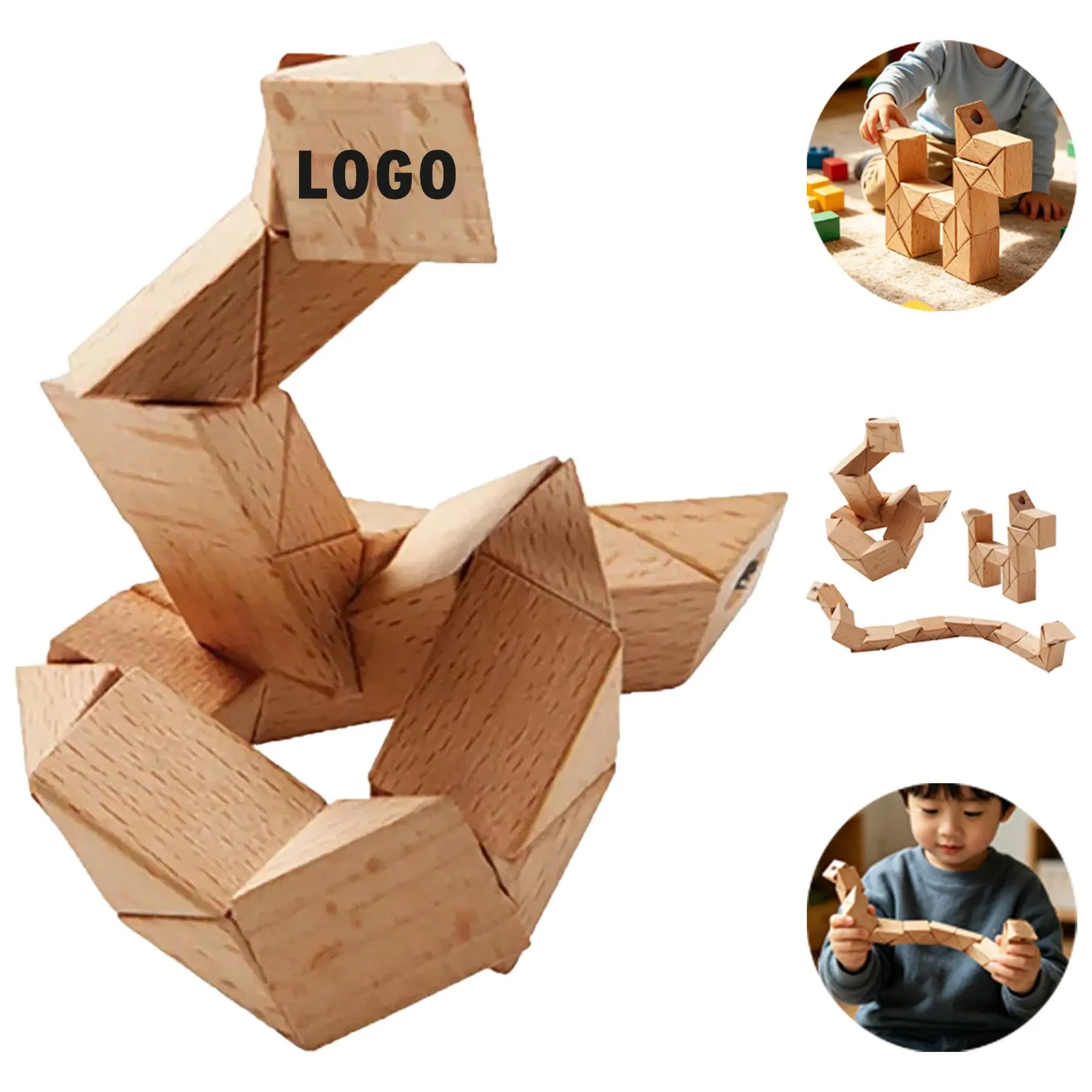 Flexible Wooden Puzzle 2