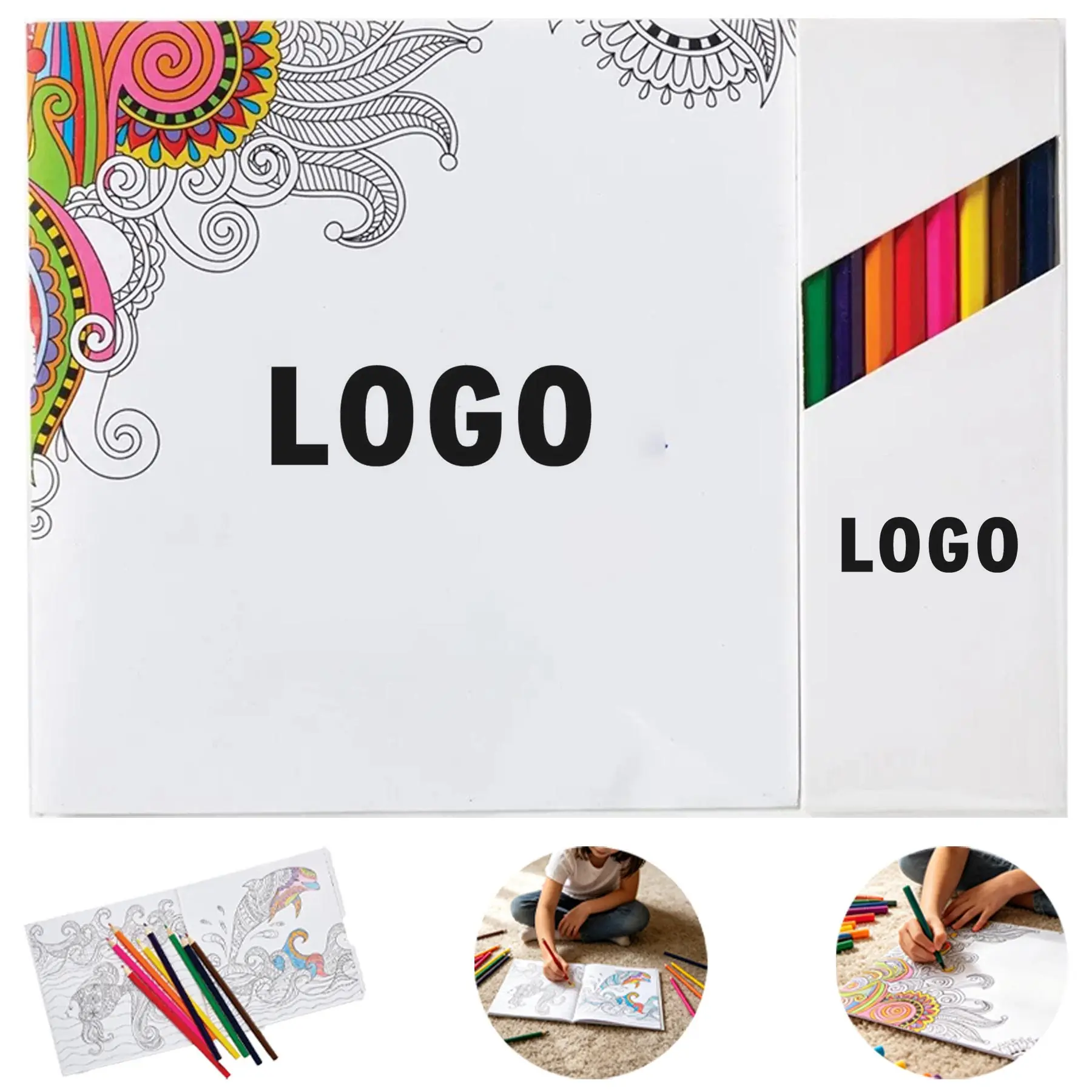 Premium Adult Coloring Kit 2