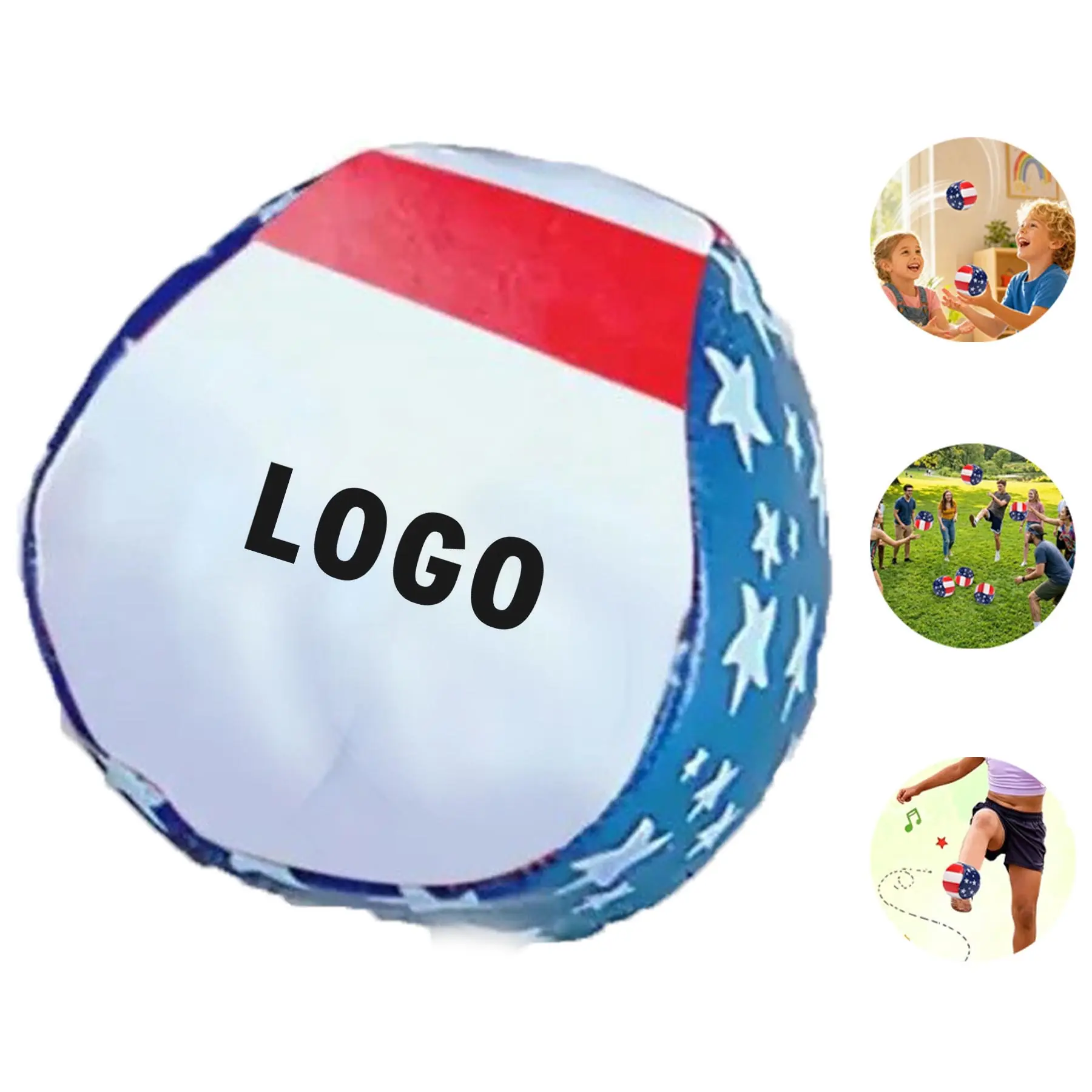 Colorful Foot Toss Ball 2
