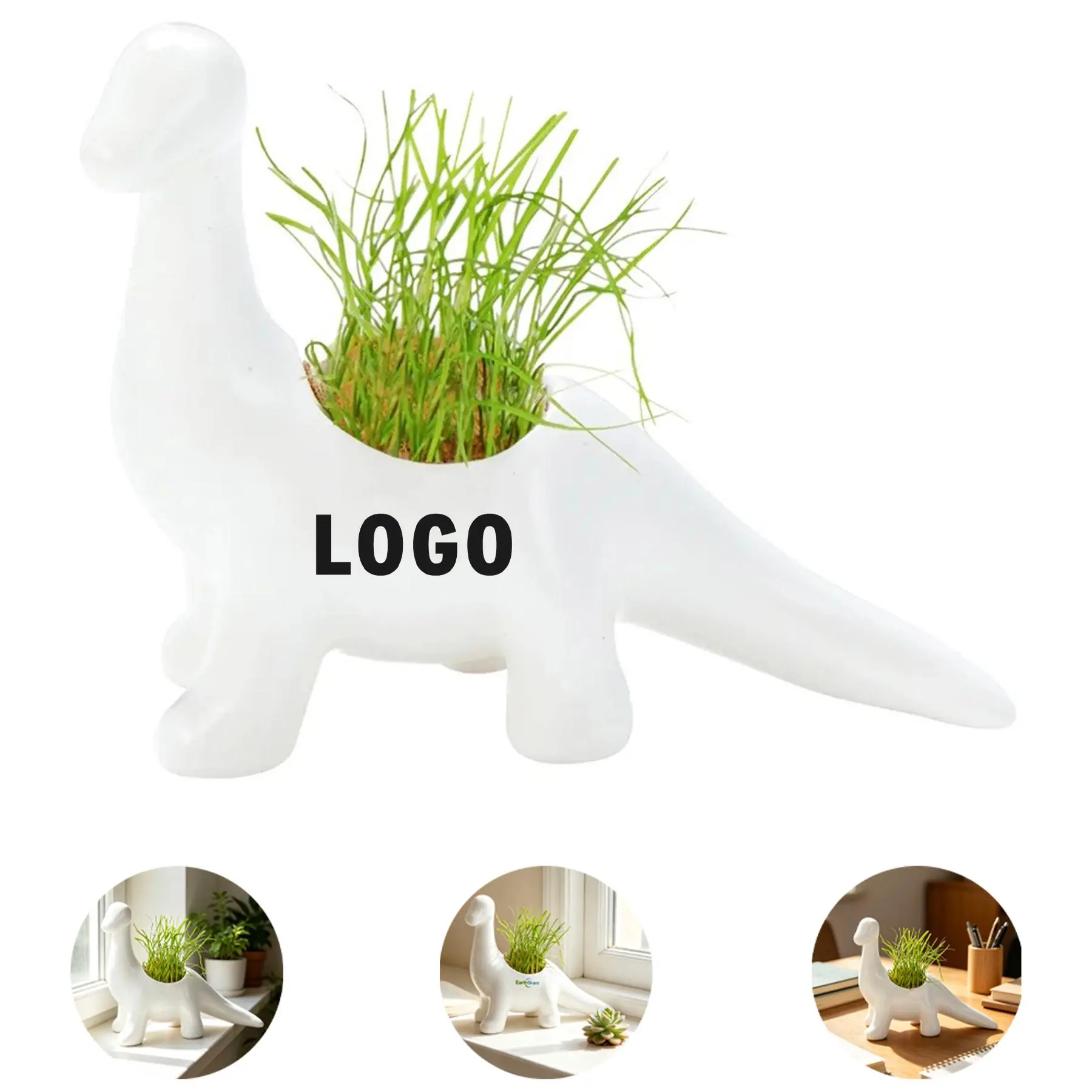 Prehistoric Grass Planter 2