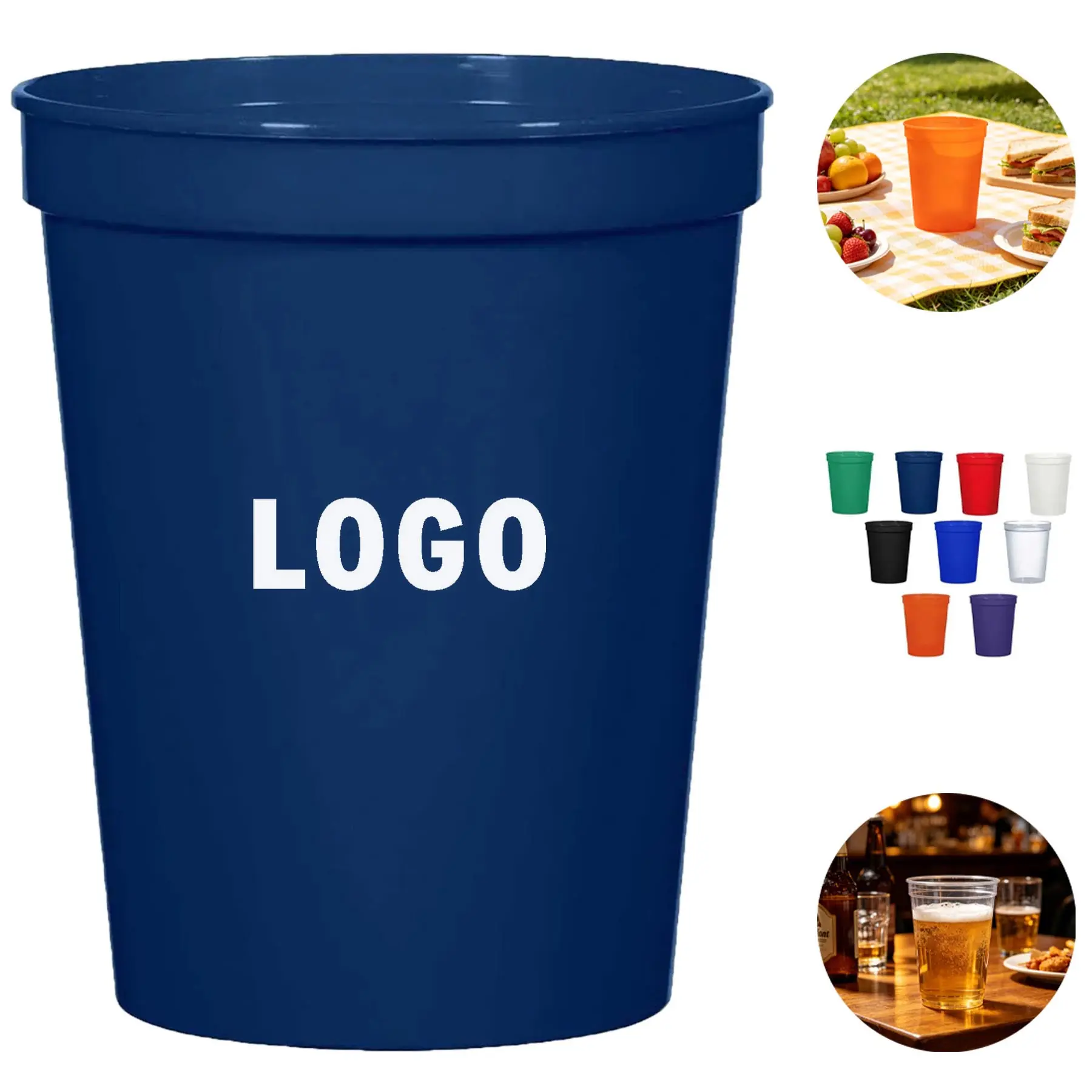 Large Reusable Stadium Cup 2