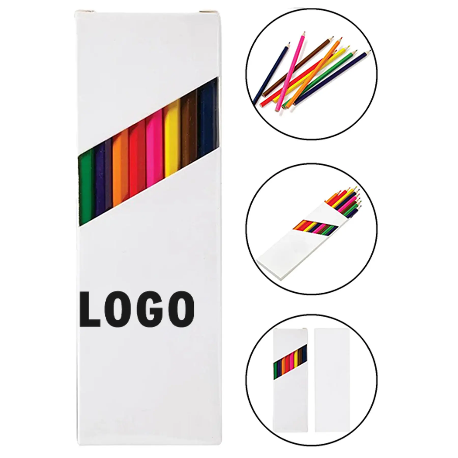 Multicolor Wooden Pencil Collection 2