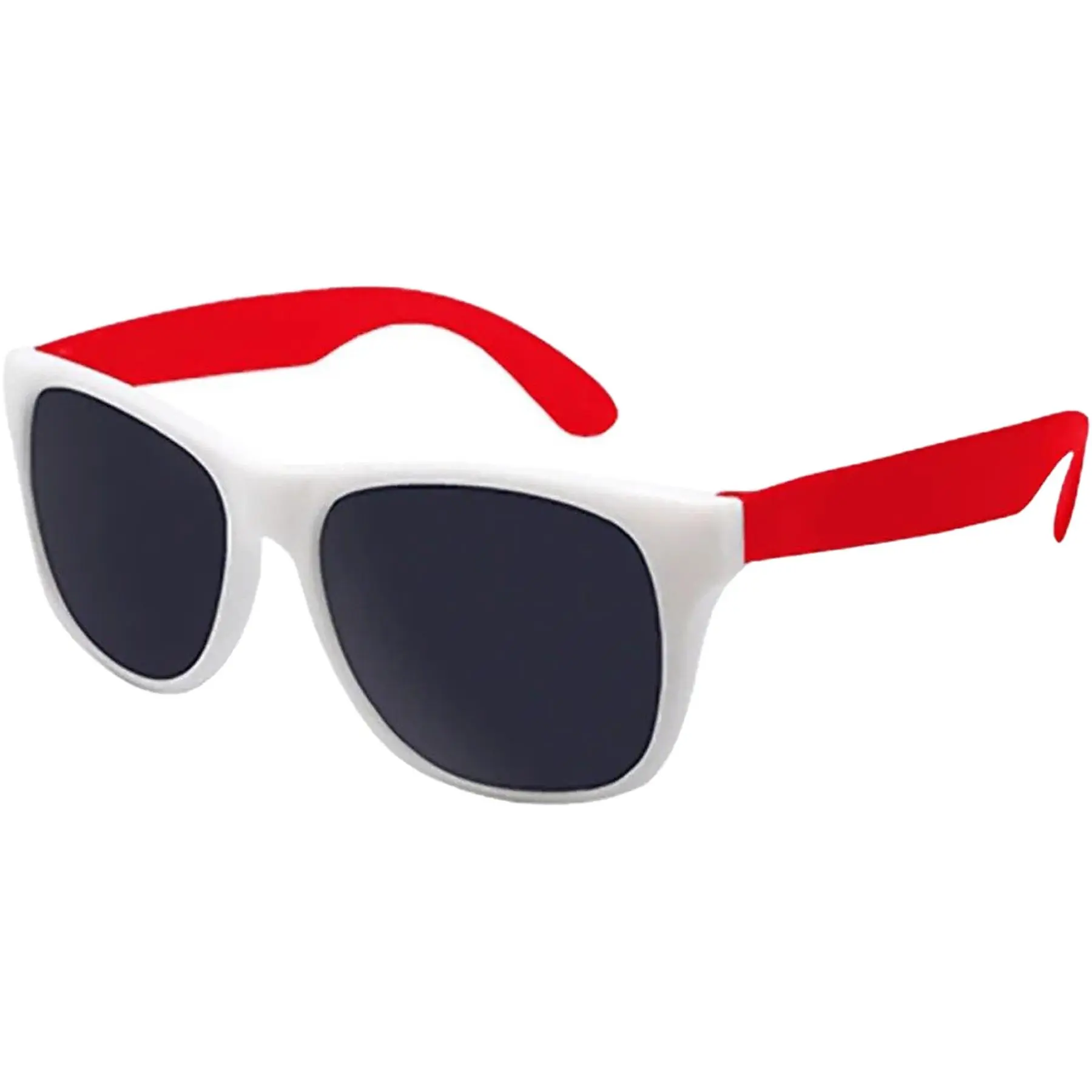 Classic White Frame Sunglasses