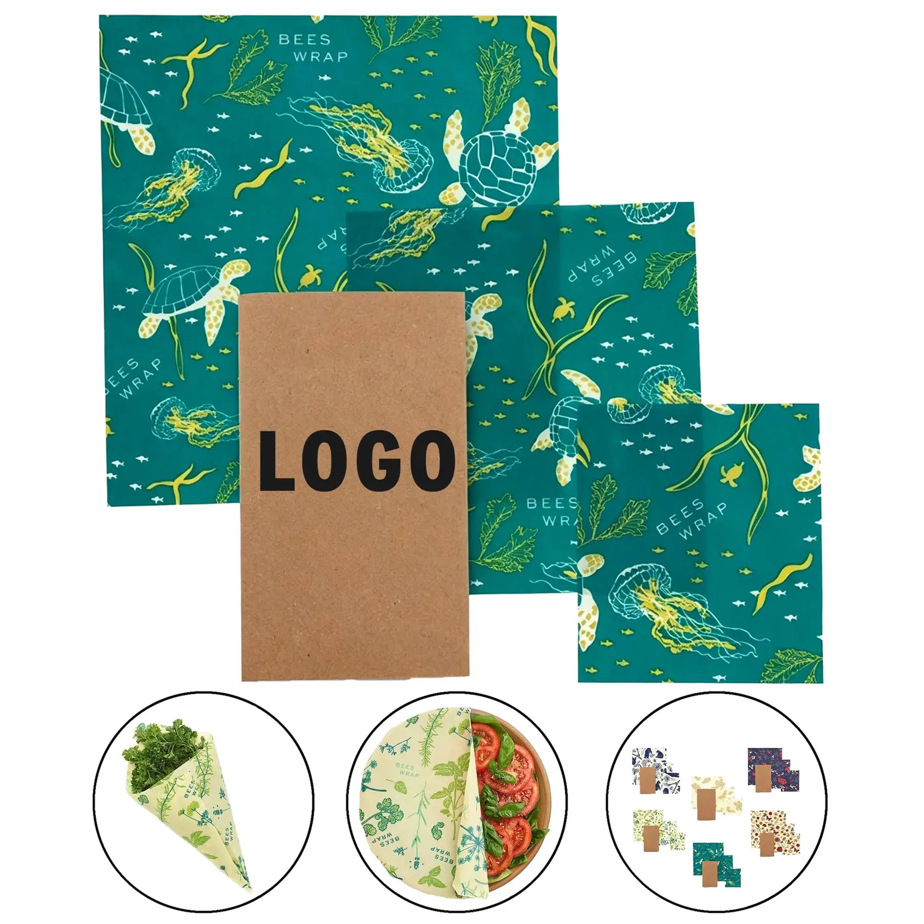 Eco-Friendly Food Wrap Set 2