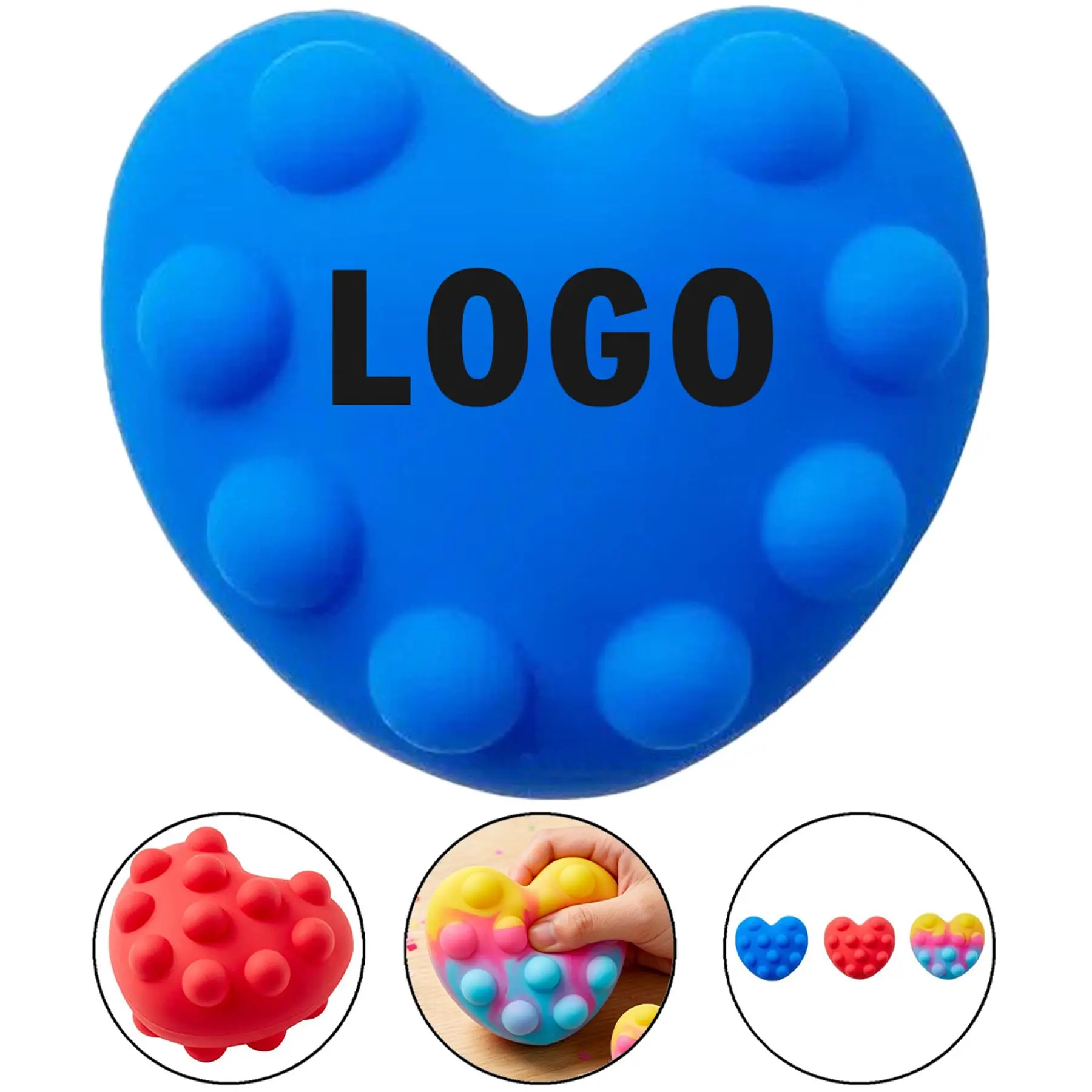 Heart-Shaped Stress Relief Ball 2
