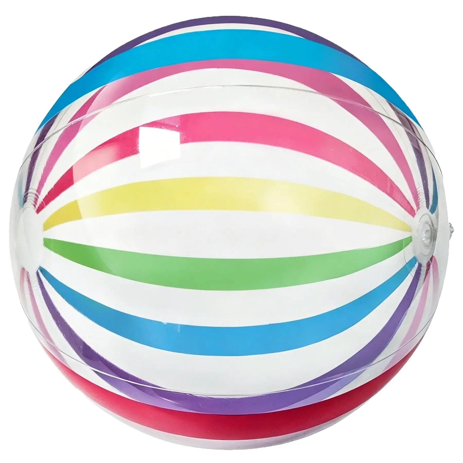 Vibrant Stripe Beach Ball