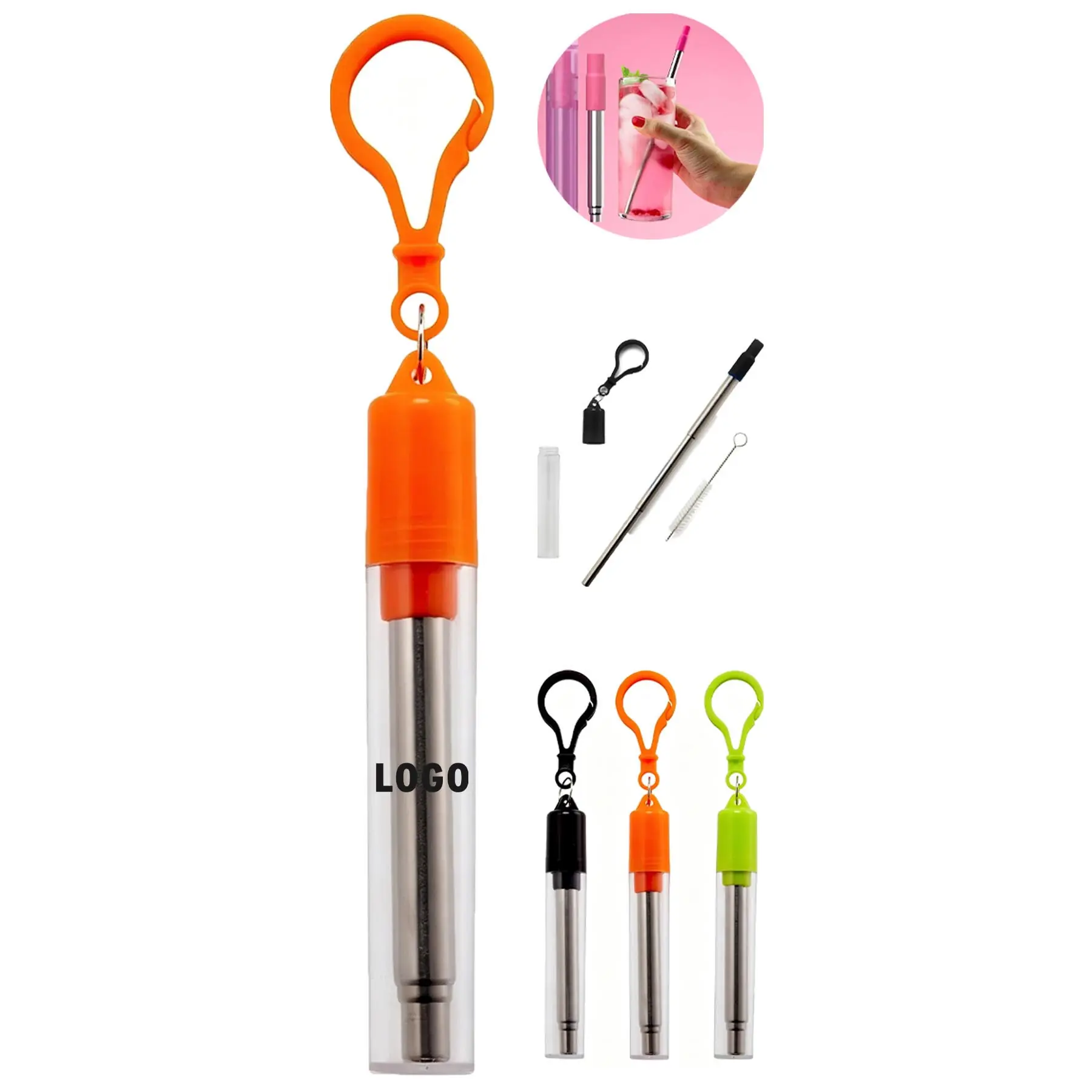 Portable Reusable Drinking Straw 2