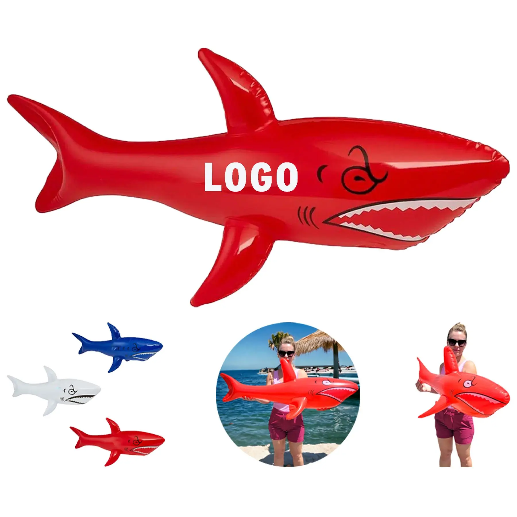 Promotional Inflatable Shark Toy 2