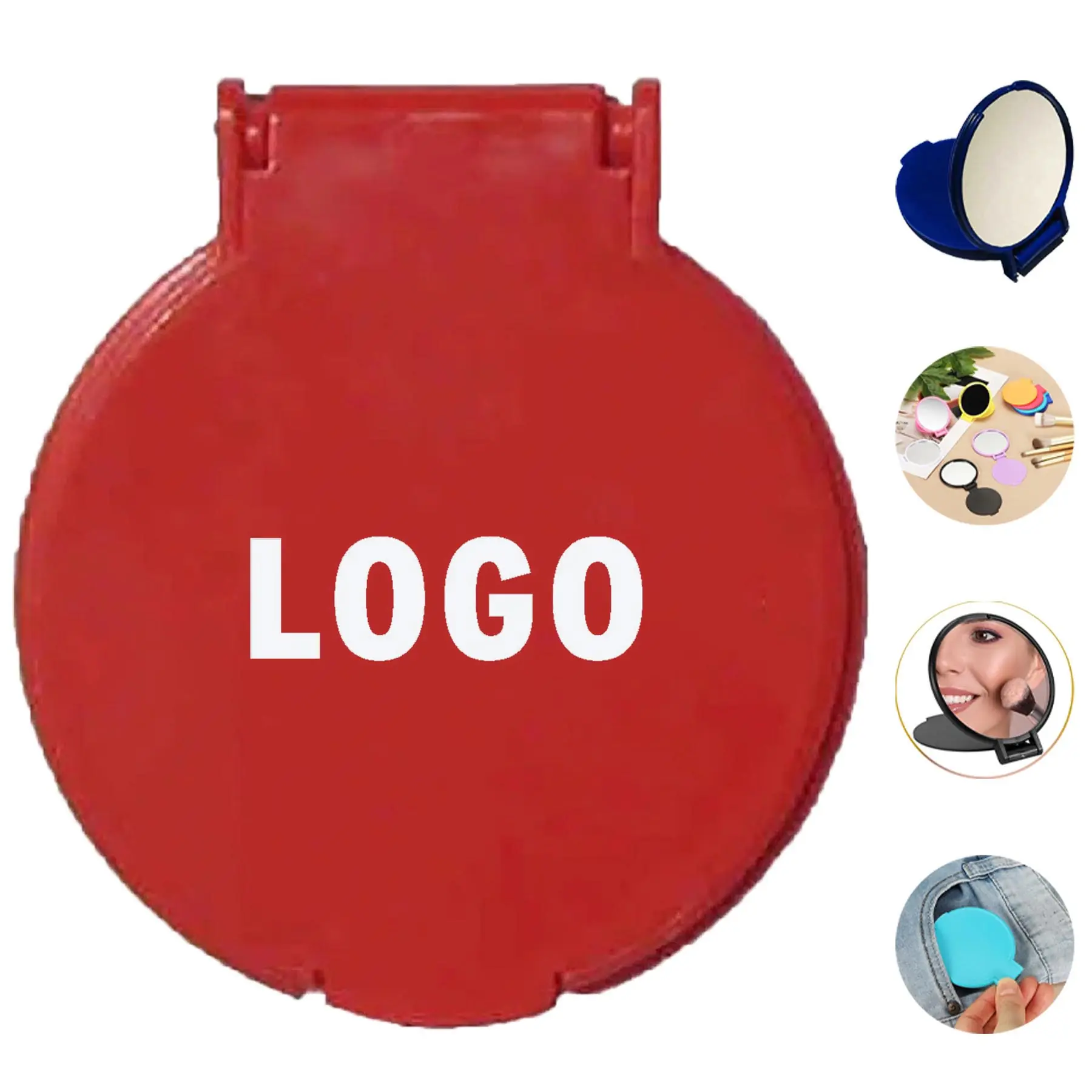 Portable Round Mirror 2
