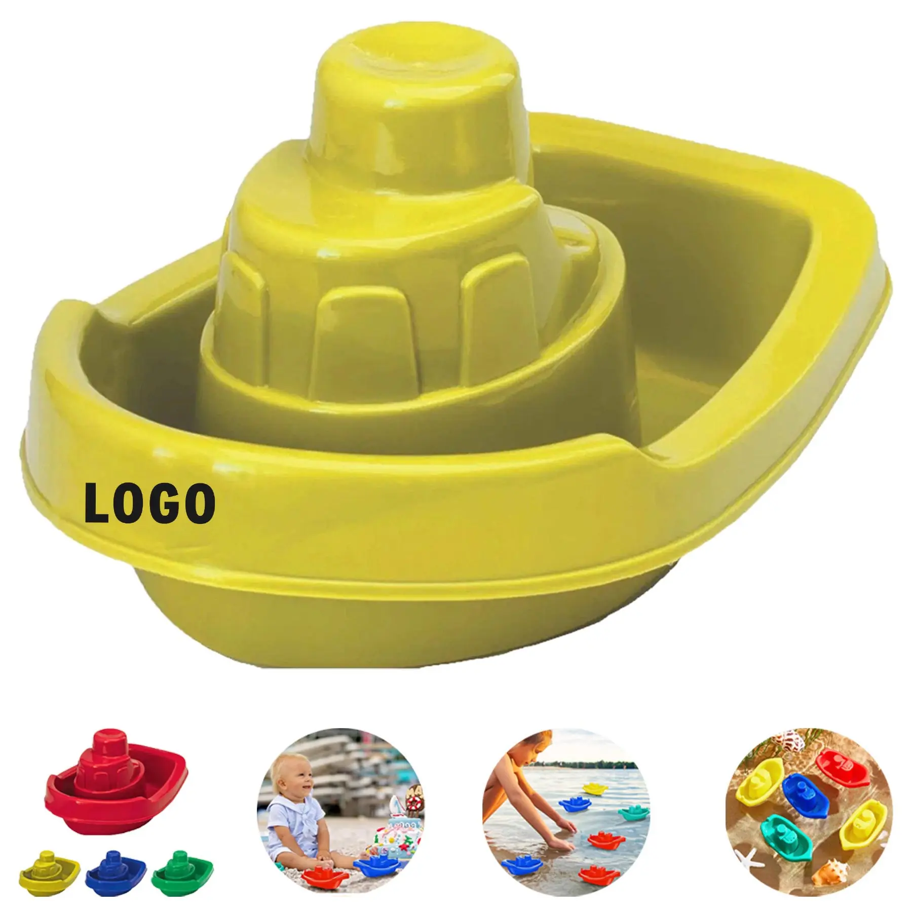Children's Sand Tugboat Mold 2