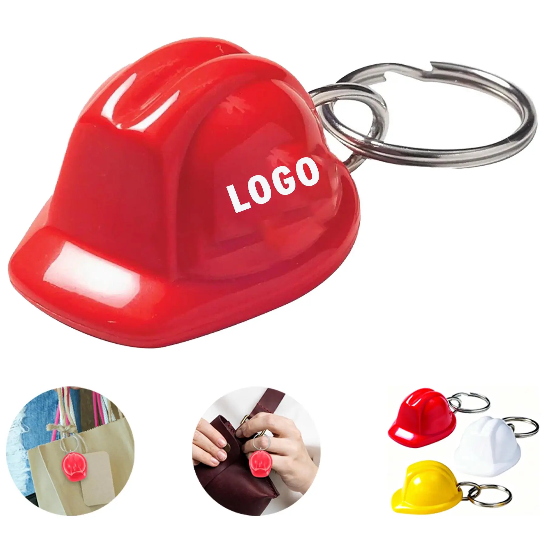 Safety Helmet Keychain 2