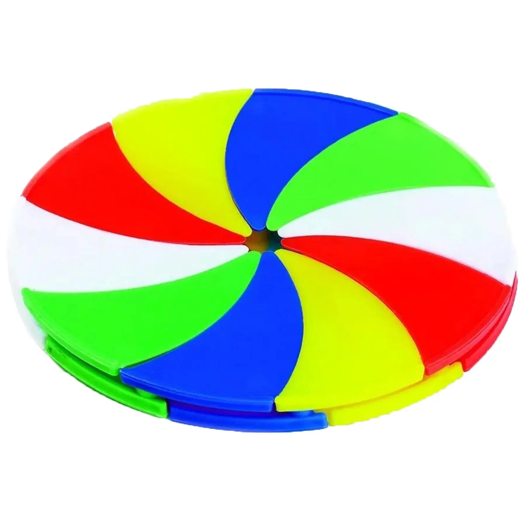 Colorful Transforming Flying Disc