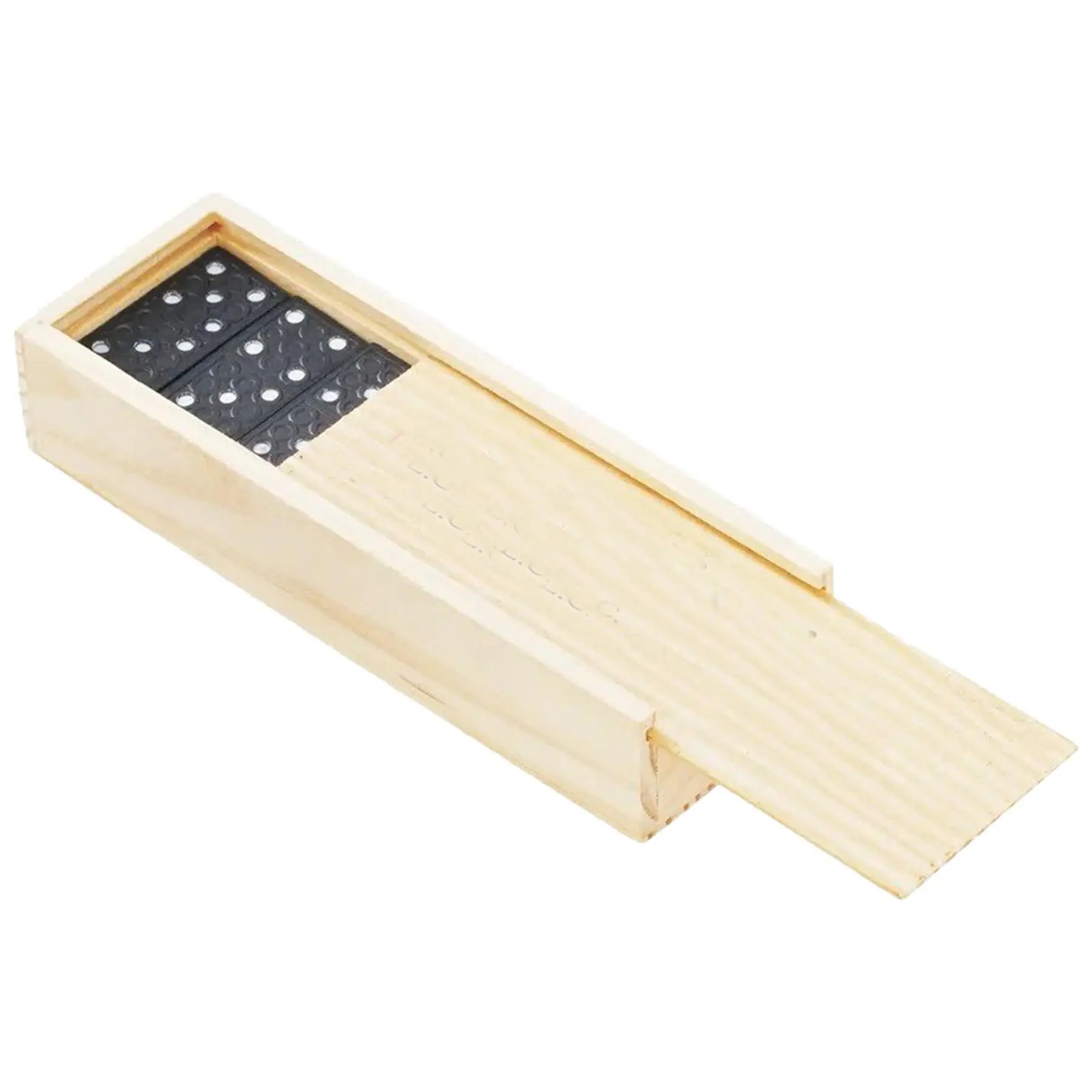 Classic Wooden Domino Set