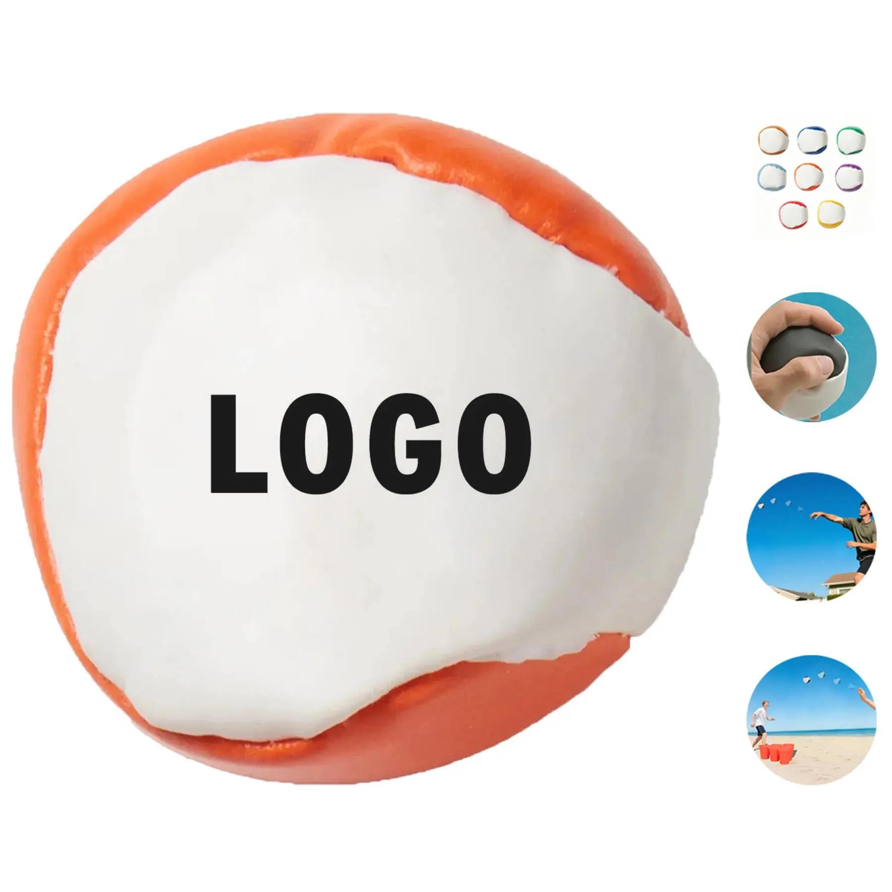 Dual-Color Footbag Play Ball 2