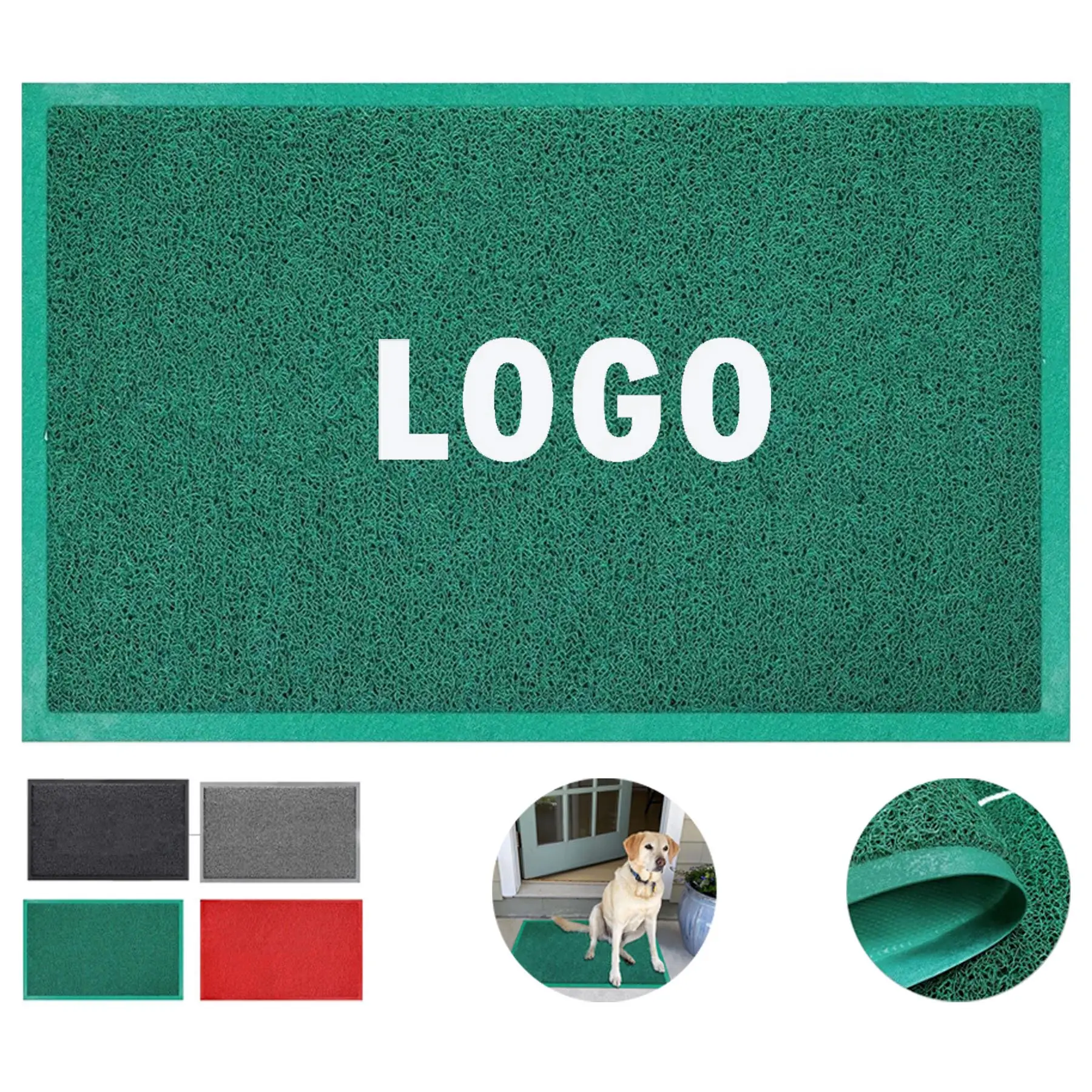 Personalized PVC Car Floor Mat with Non-Slip Design 2