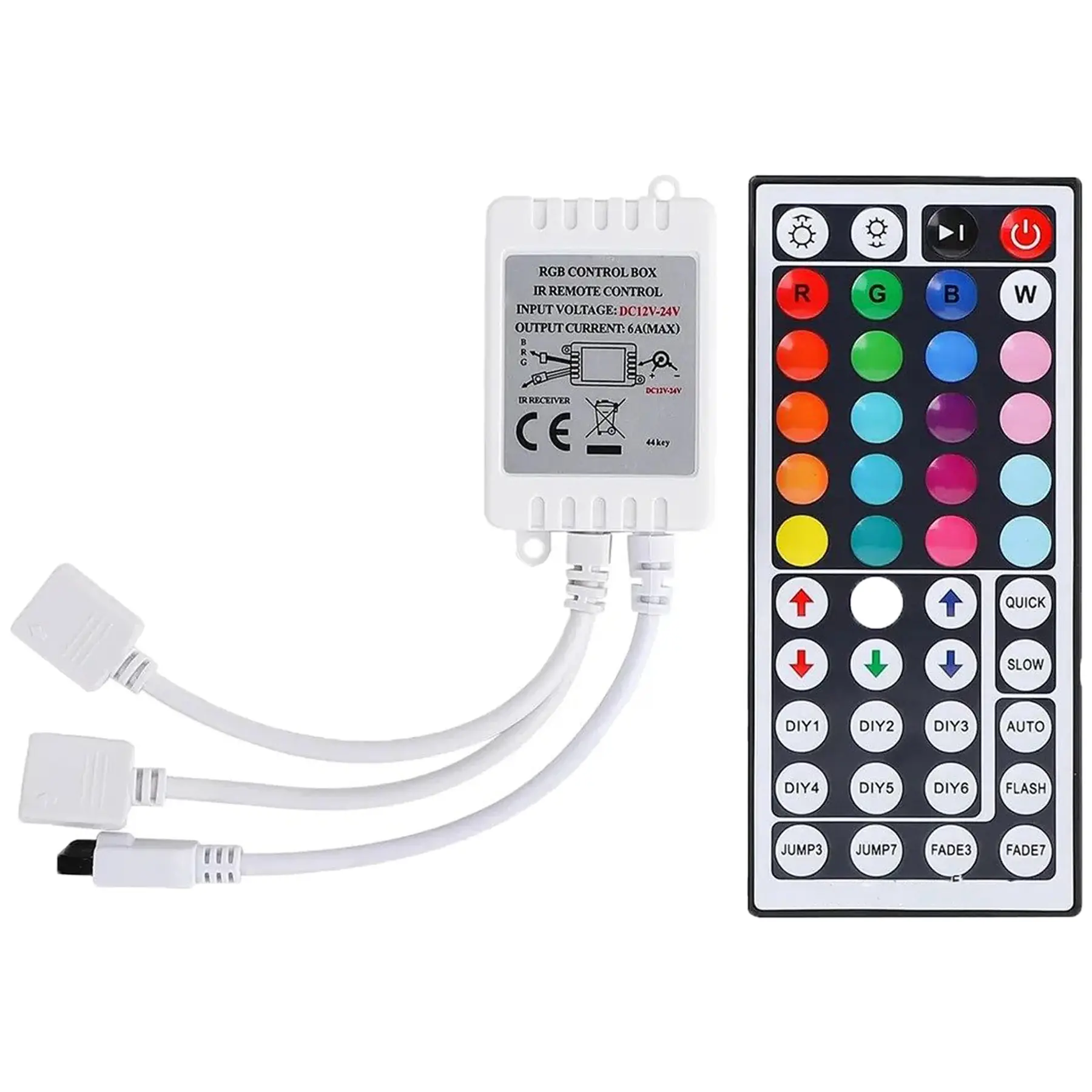 Dual-Control RGB LED Strip Kit