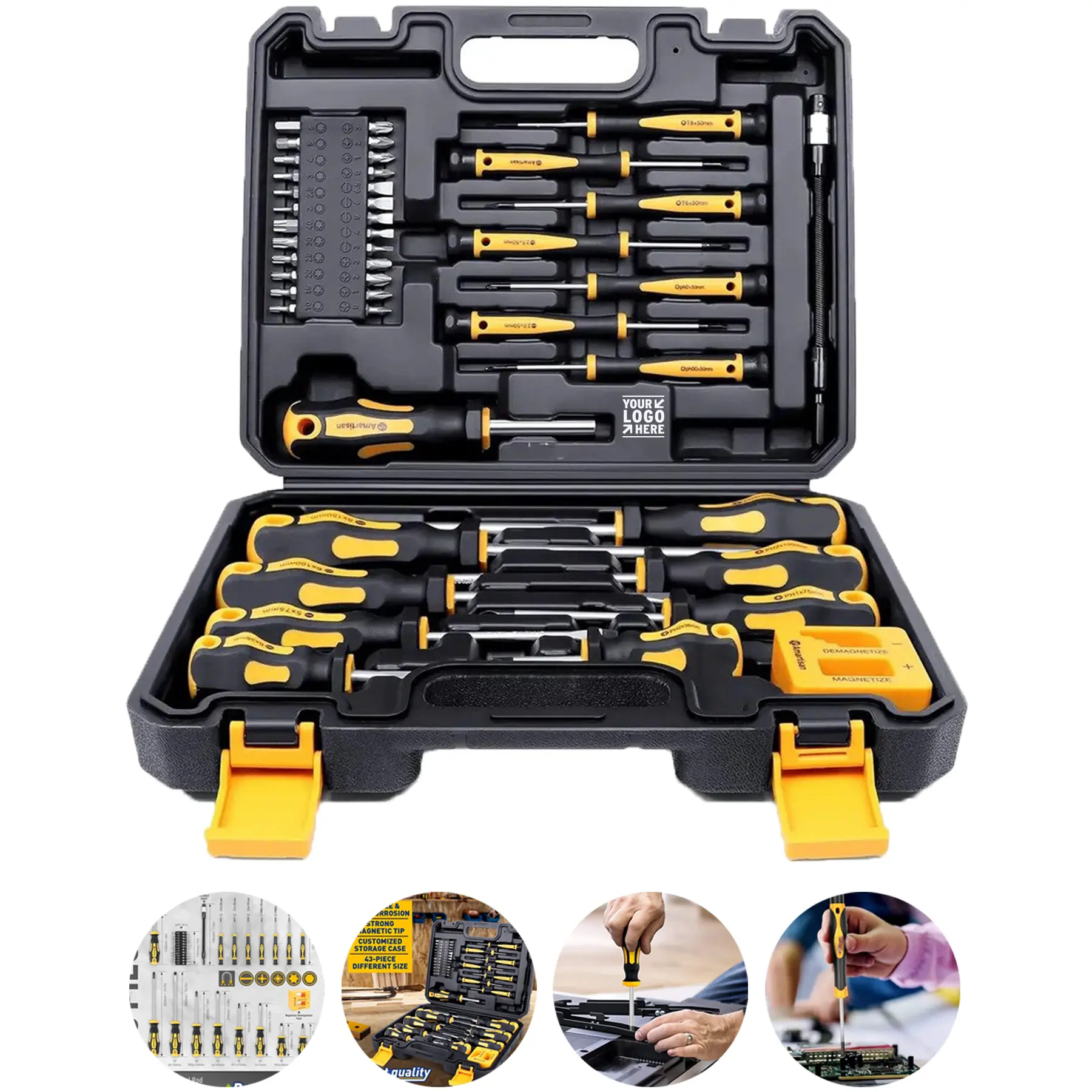 Professional Magnetic Screwdriver Kit 2