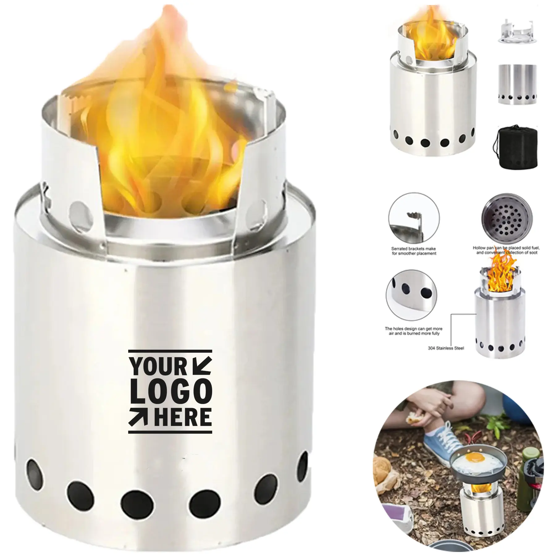Compact Solo Camp Stove 2