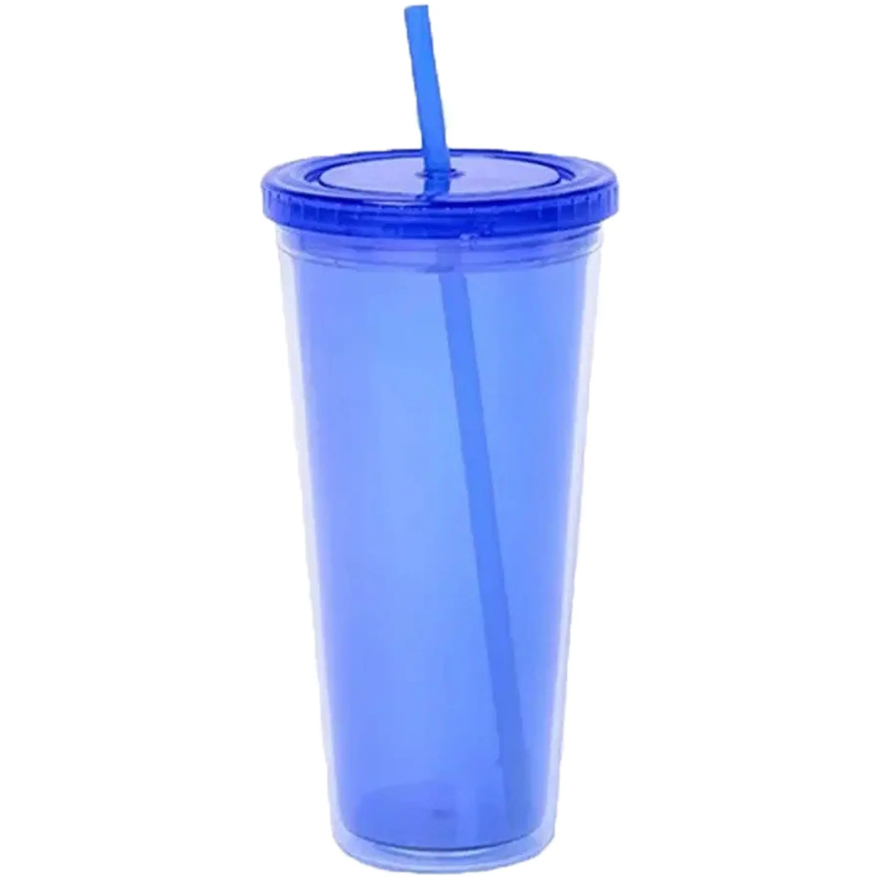 Reusable Party Cups with Lids and Straws