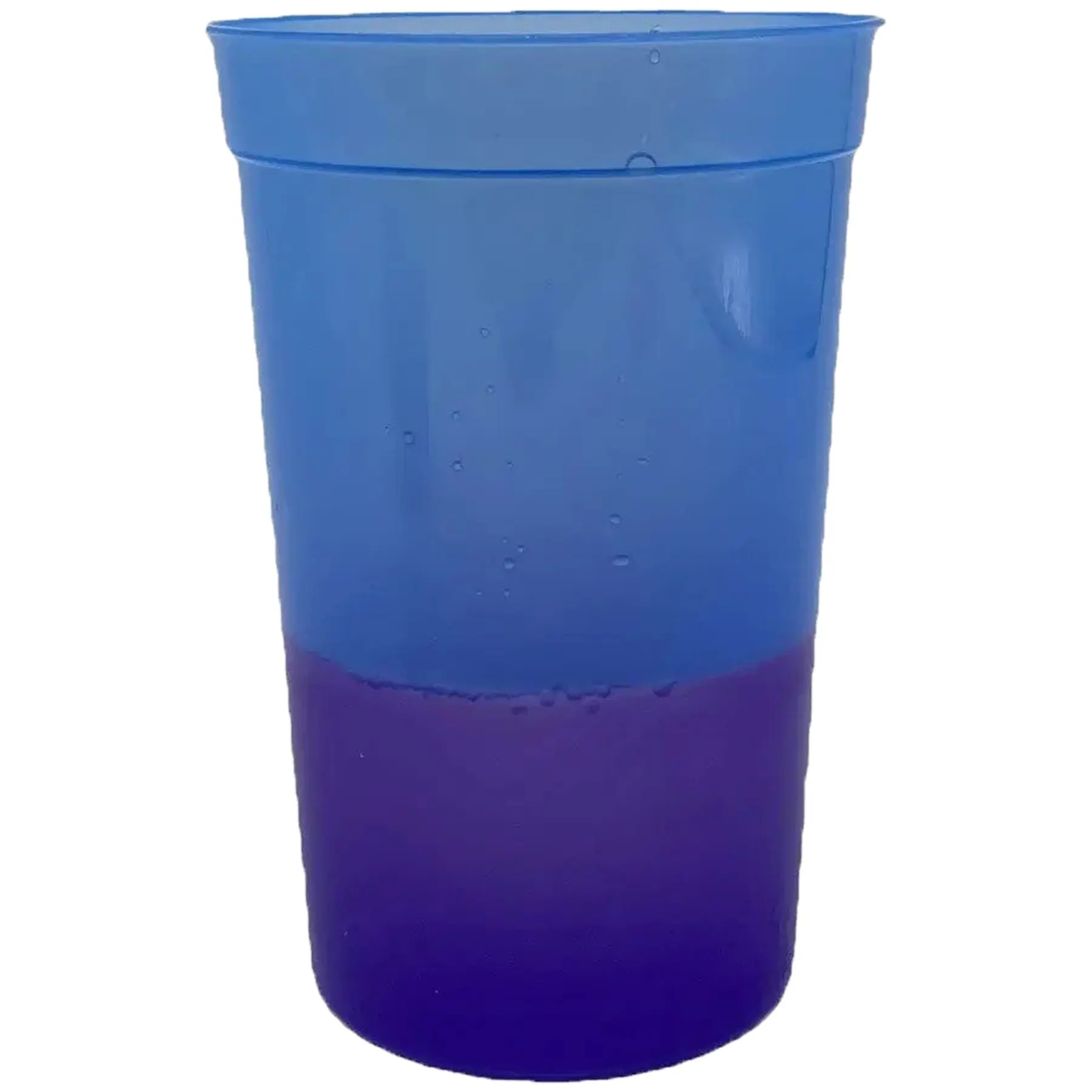 Thermochromic Plastic Drinking Vessel