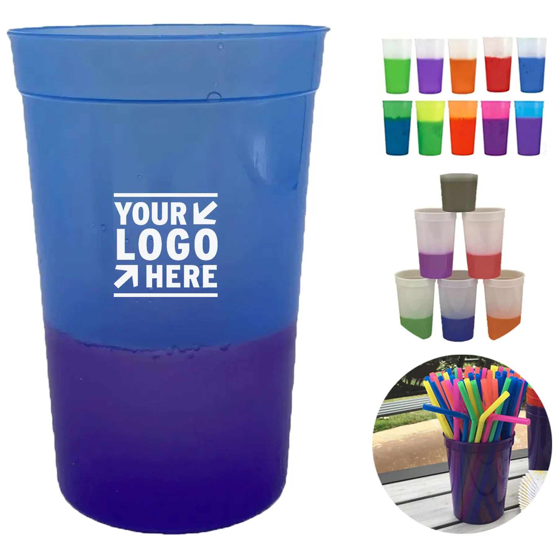 Thermochromic Plastic Drinking Vessel 2