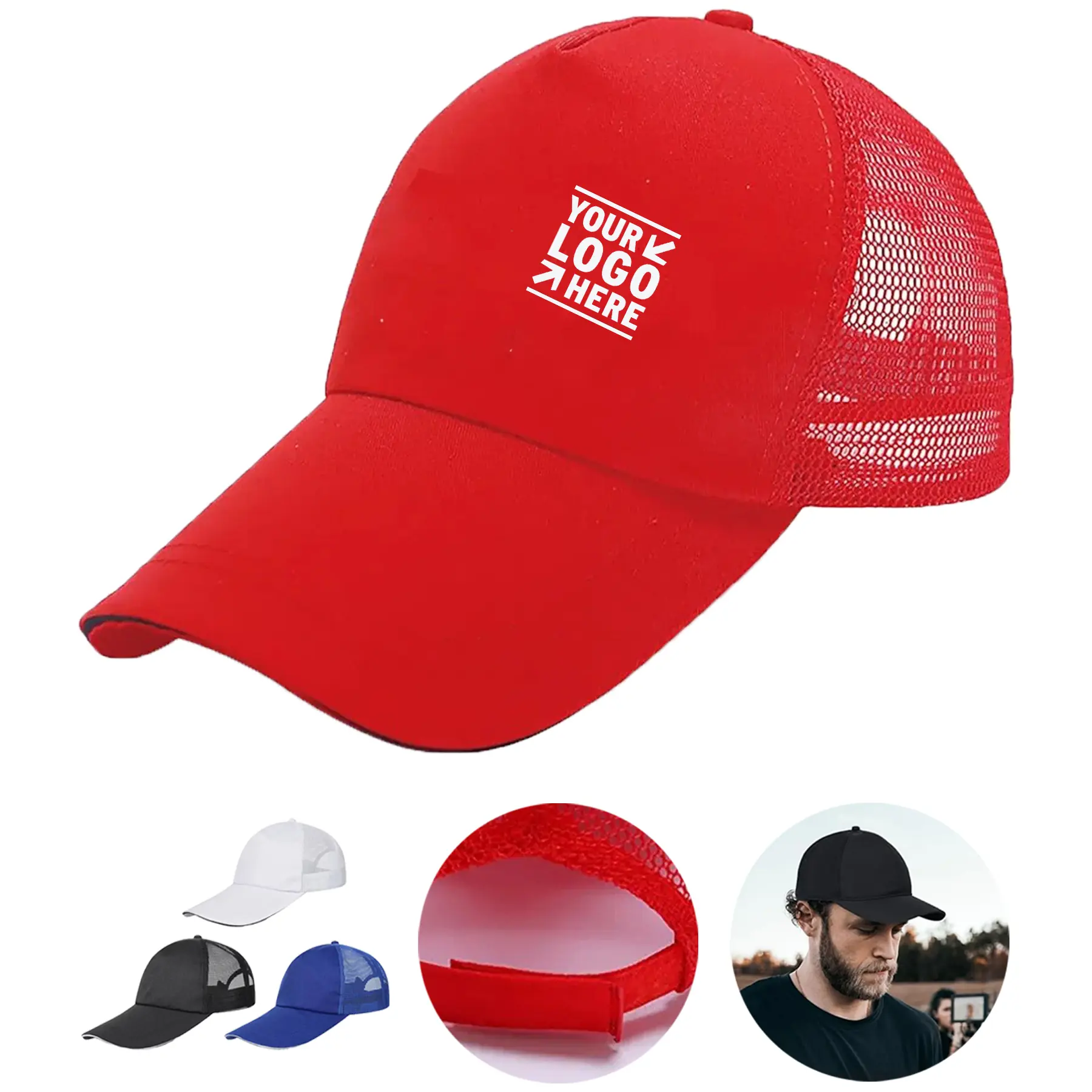 Flexible Ventilated Sun Shield Cap 2