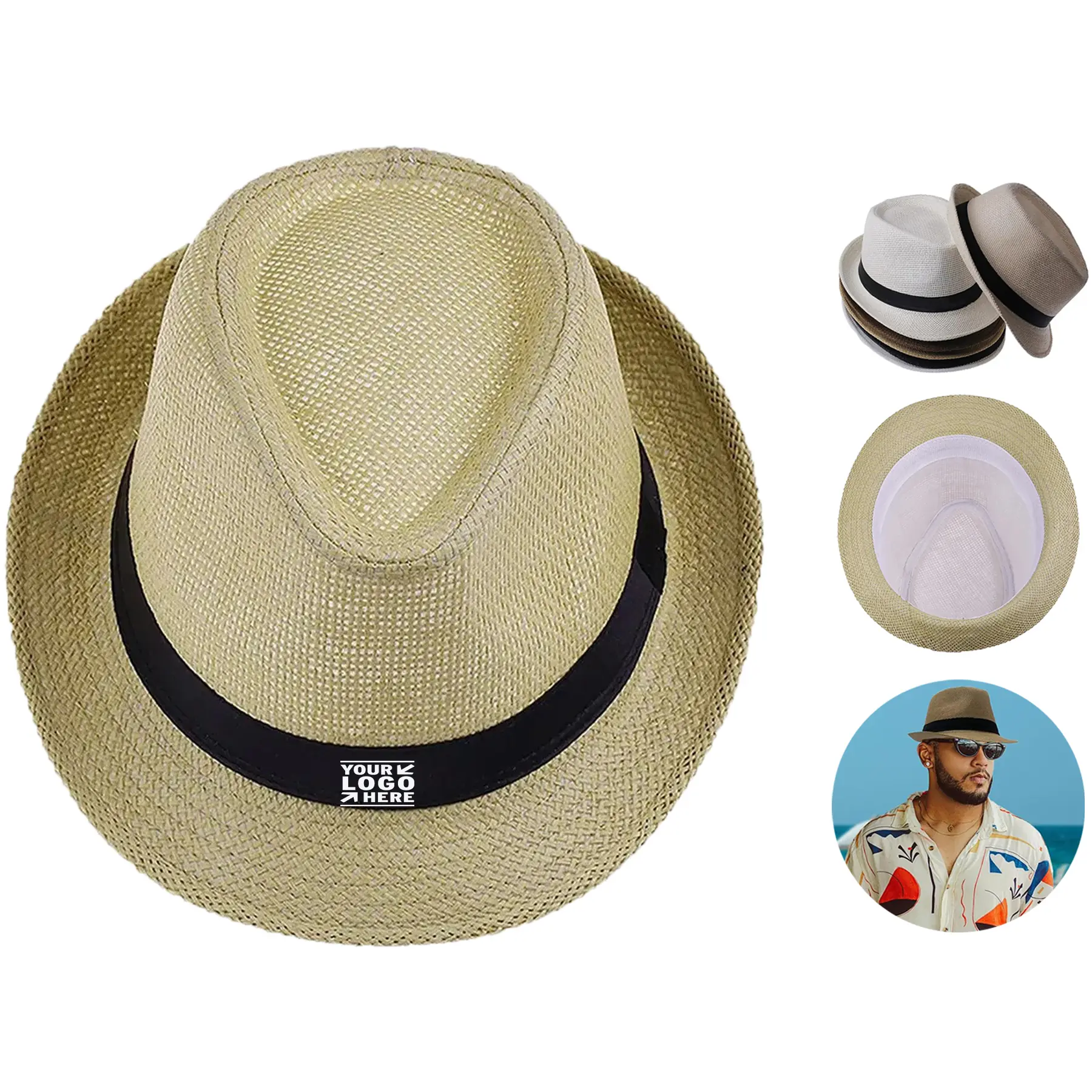 Breezy Straw Sun Hat 2