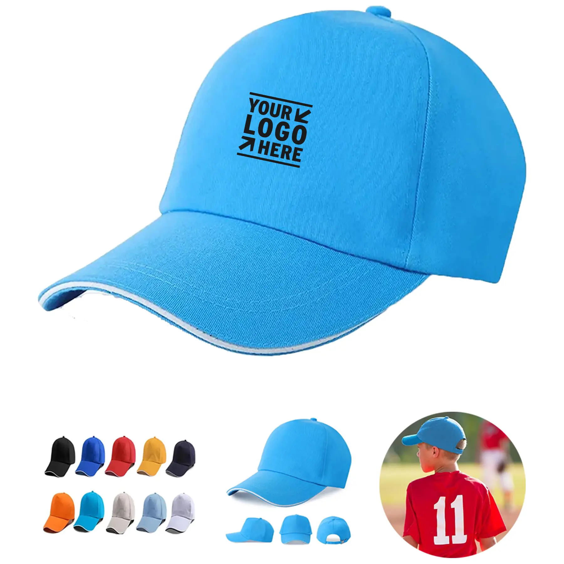 Premium Cotton Promotional Cap 2