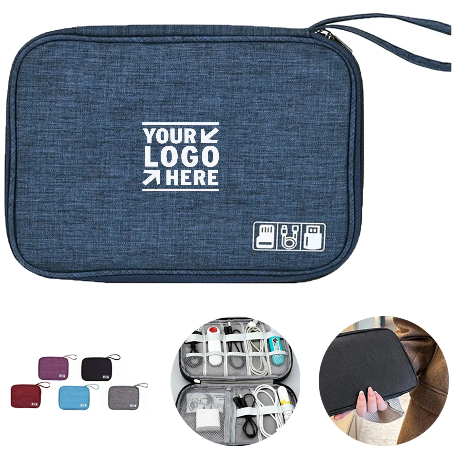 Portable Tech Organizer Pouch 2