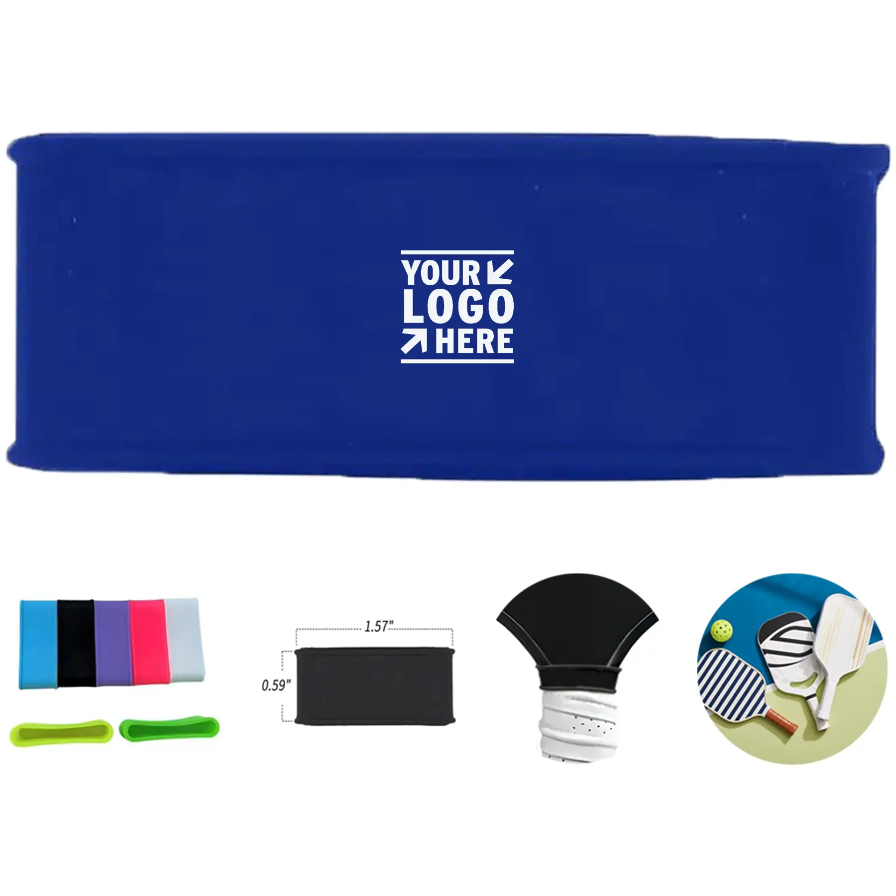 Racket Grip Protector Silicone Band 2