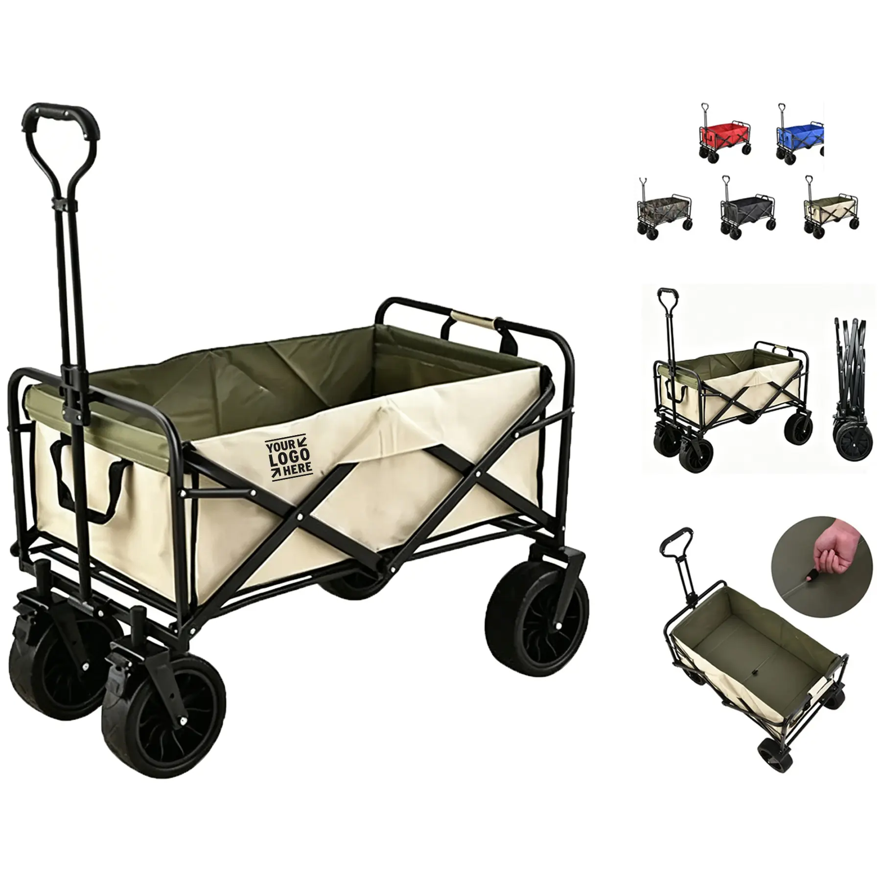 Premium Folding Utility Cart 2