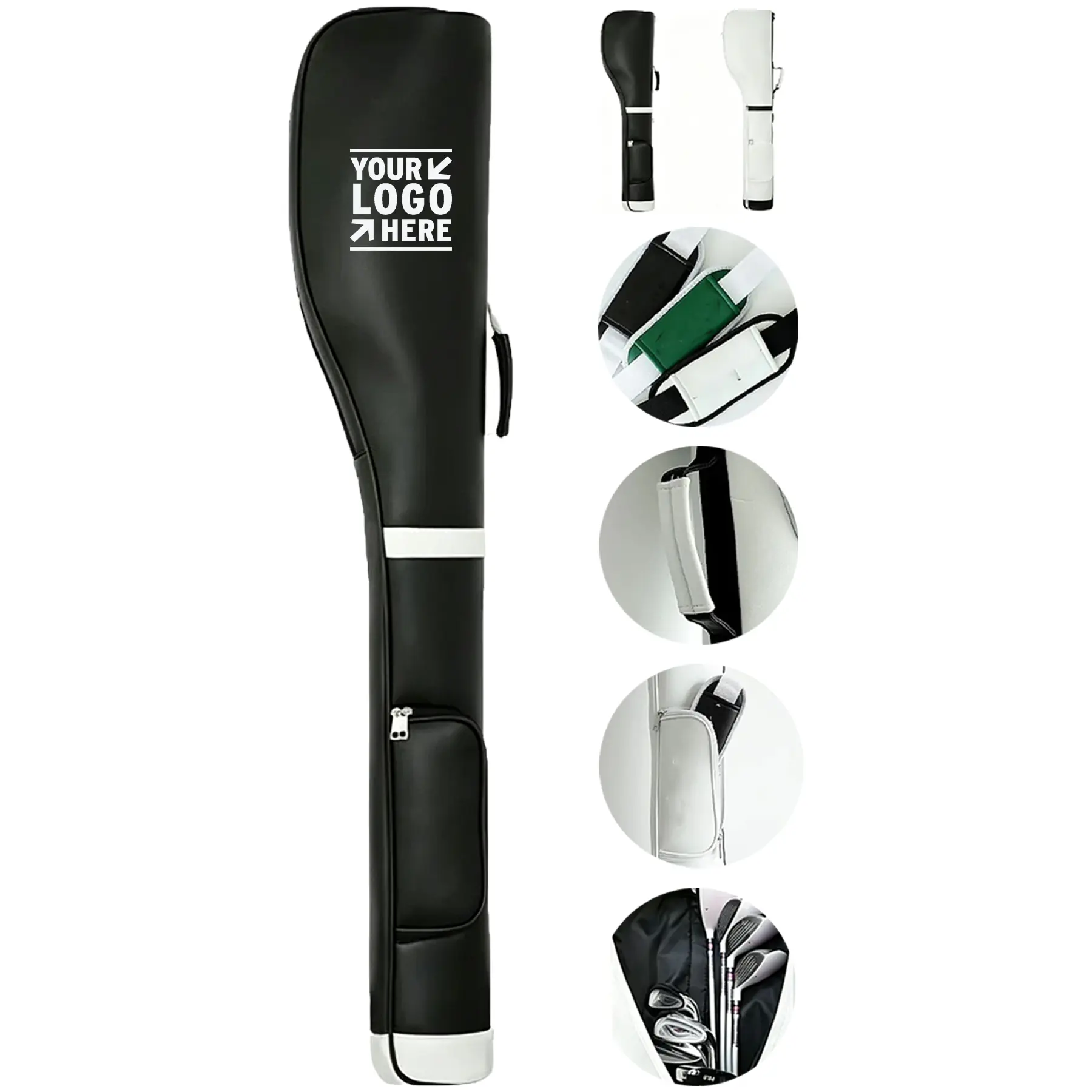 Foldable Lightweight Golf Club Carrier 2