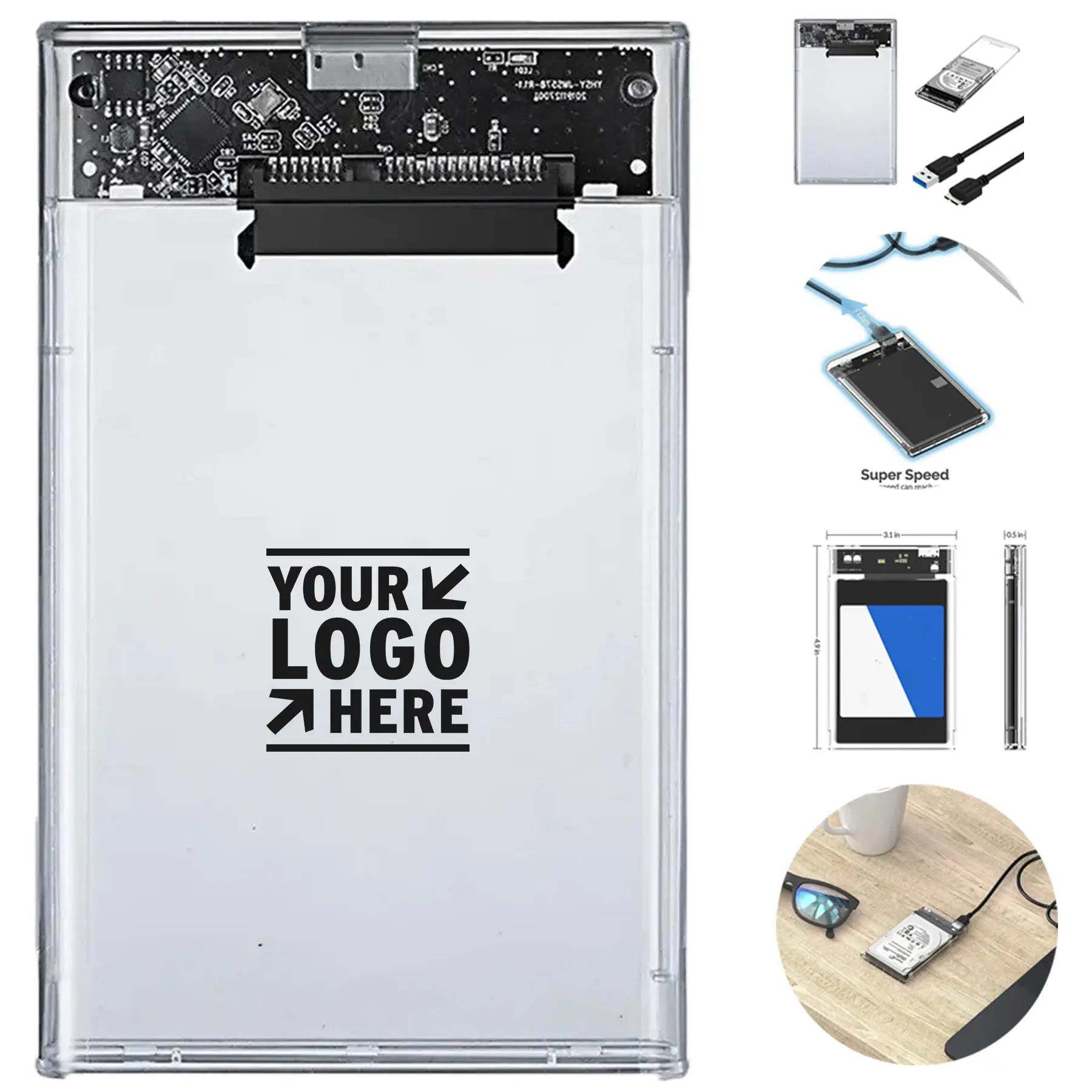 Portable SATA Drive Enclosure 2